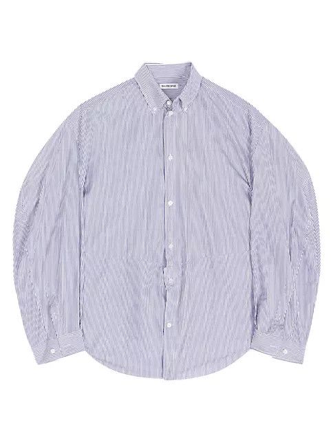 Balenciaga o1bcso1str1124 Twisted Sleeve Shirt in Blue/White Size S / US 4 / IT 40 - 1 Thumbnail
