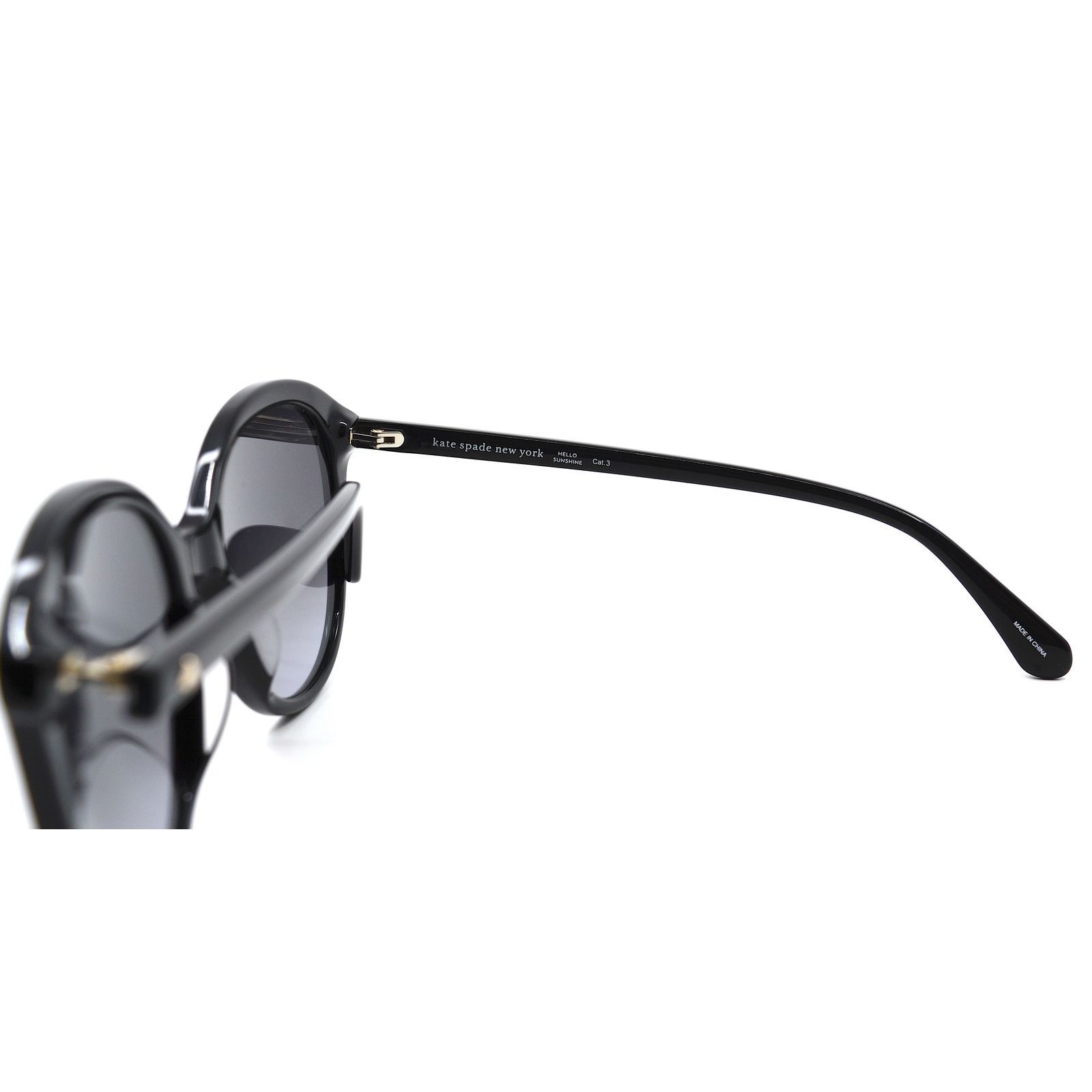 Kate Spade NEW KATE SPADE BRIA/G/S 807 BLACK GREY AUTHENTIC SUNGLASSES Size ONE SIZE - 9 Thumbnail