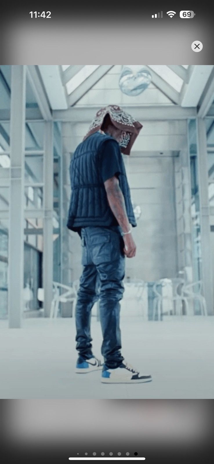 Designer × Rick Owens RICK OWENS GETHSEMANE F/W 21 BLACK CARGO QUILTED DOWN VEST Size US L / EU 52-54 / 3 - 6 Thumbnail