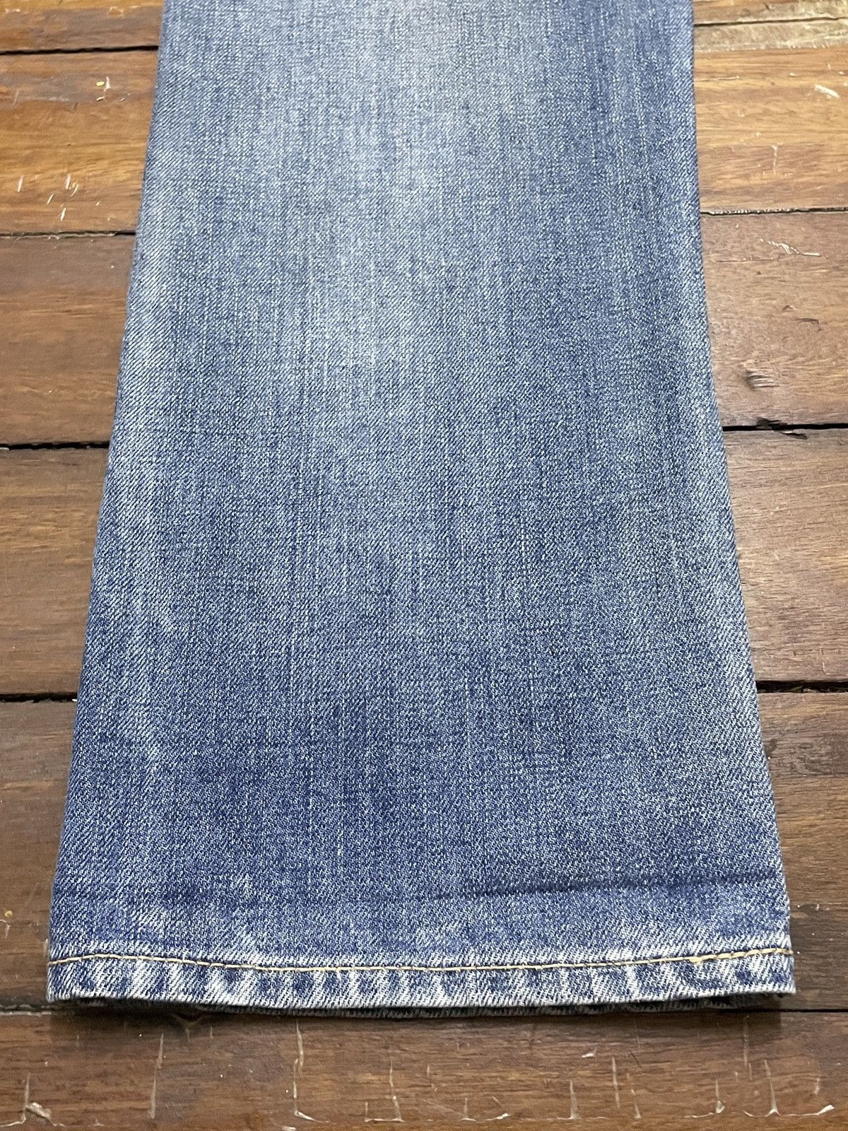 Japanese Brand × Vintage Rare Vintage Japanese Brand Purple & Yellow Jeans 2000s Size US 34 / EU 50 - 7 Thumbnail