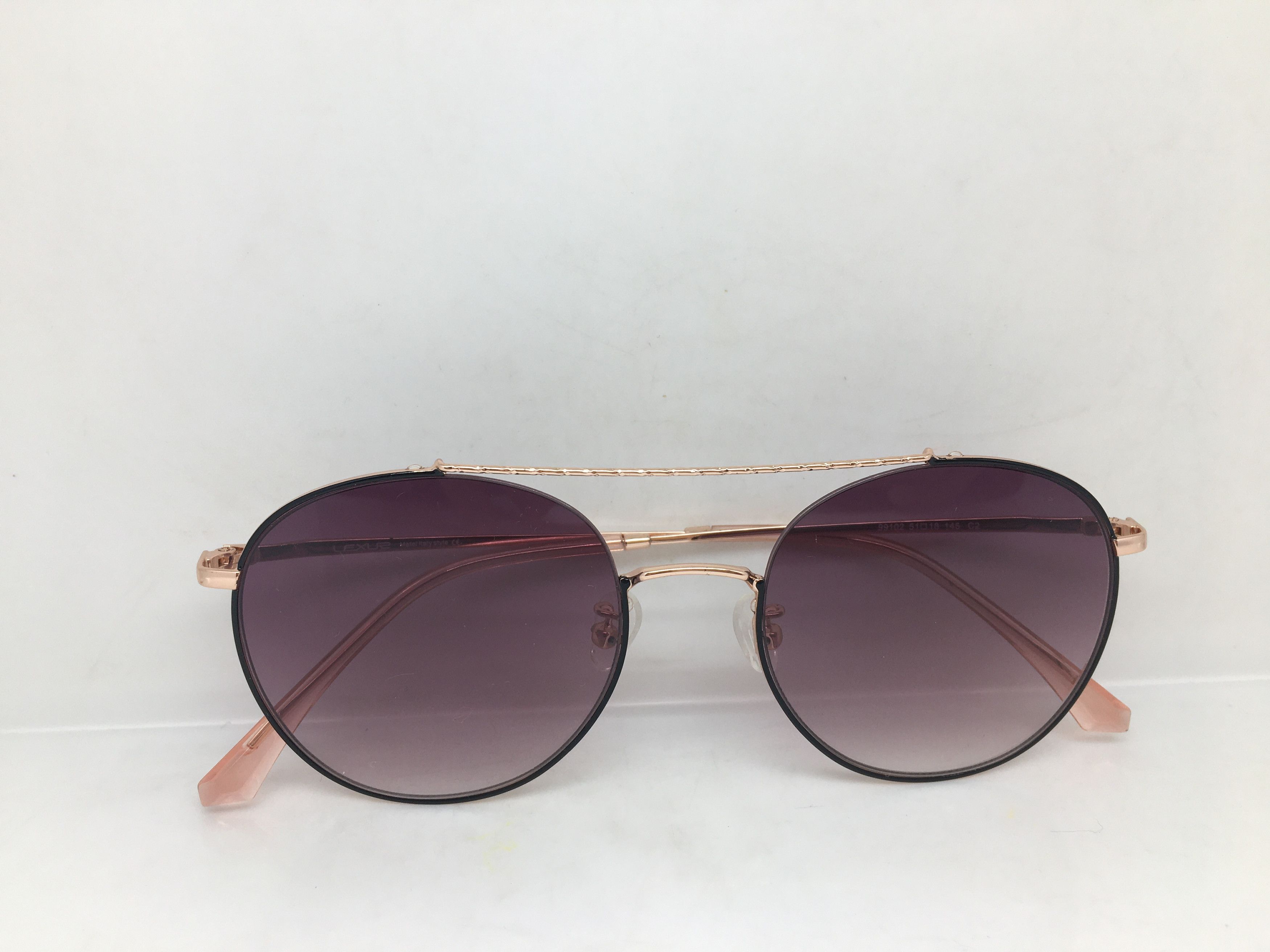 Other LEXUR Rose Gold Round Sunglasses Diva Girls Size ONE SIZE - 8 Thumbnail