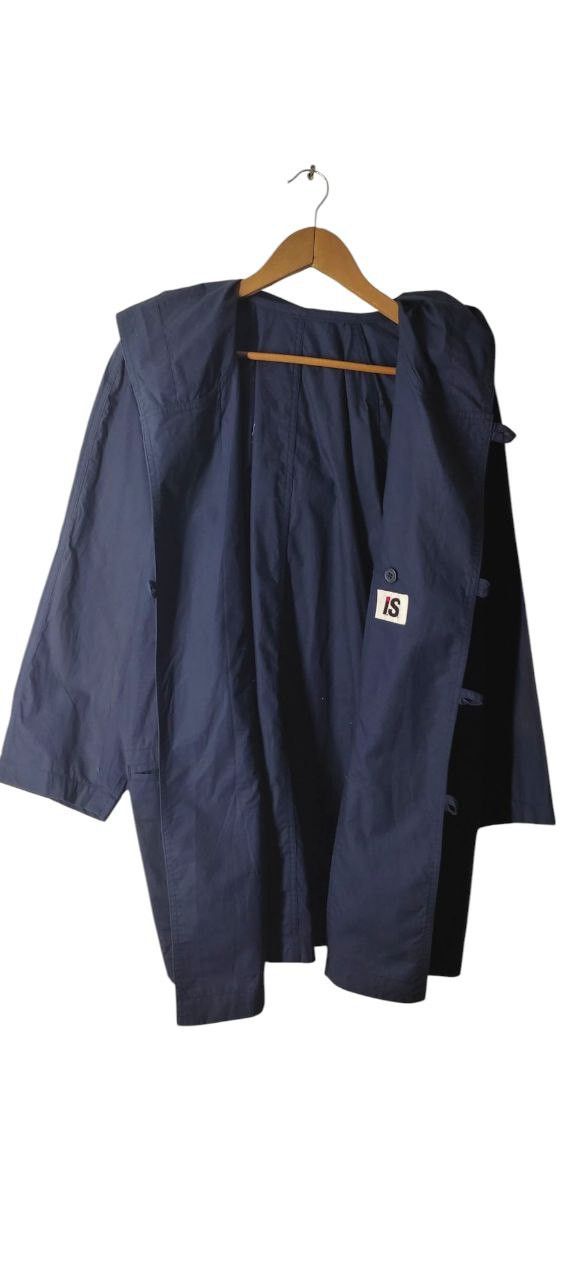 Issey Miyake IS ISSEY MIYAKE WINDCOAT JAPAN ICONIC DESIGNER JACKET Size US L / EU 52-54 / 3 - 1 Thumbnail