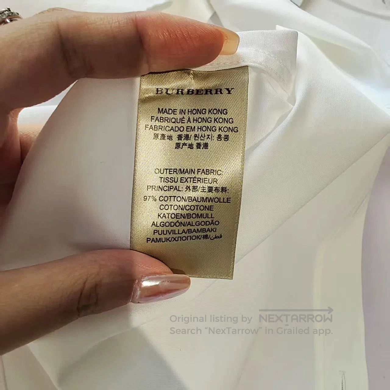 Burberry burberry long sleeve shirt in size small. Size US S / EU 44-46 / 1 - 6 Thumbnail