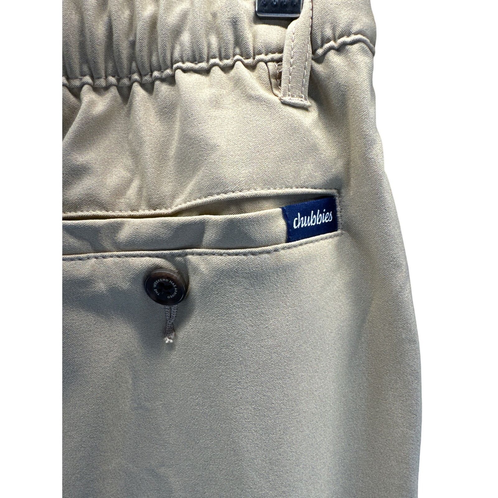 Chubbies Chubbies NWT Khaki “The Travertines” Everywear Pant men sz M Size US 32 / EU 48 - 4 Thumbnail