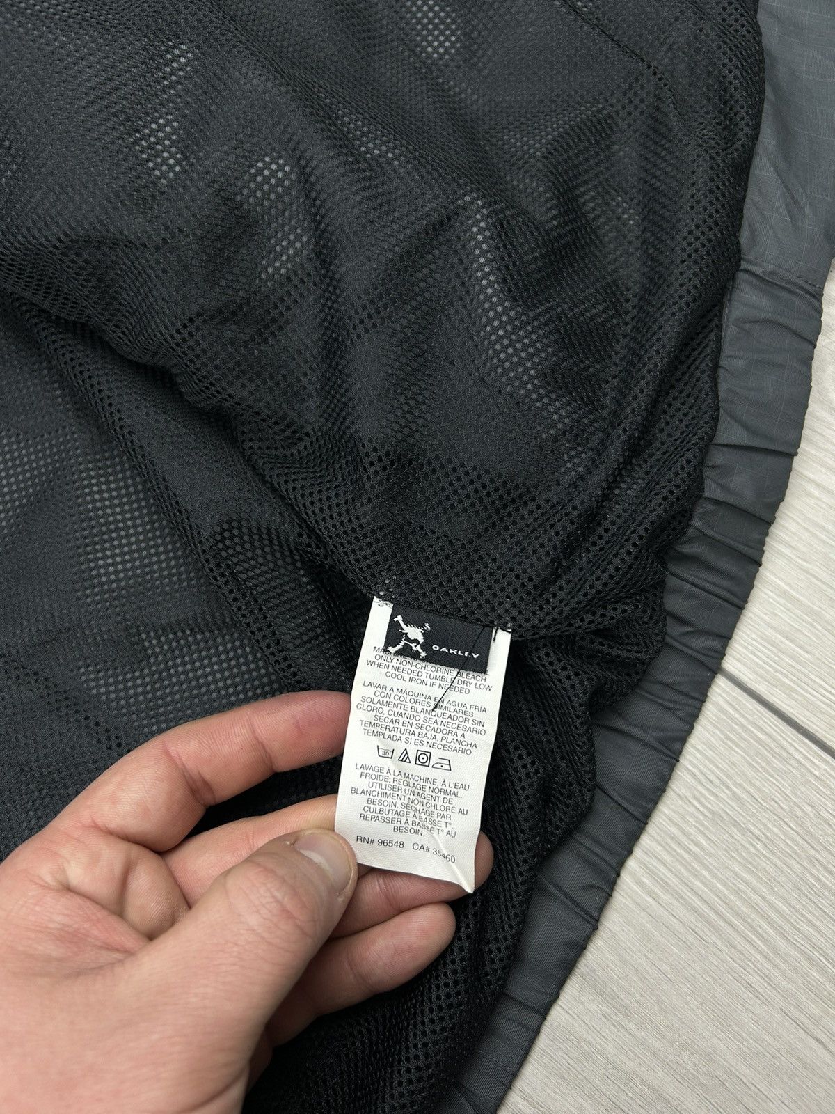 Oakley × Vintage Oakley Vintage Sample Light Jacket Grey Size L Size US M / EU 48-50 / 2 - 7 Thumbnail