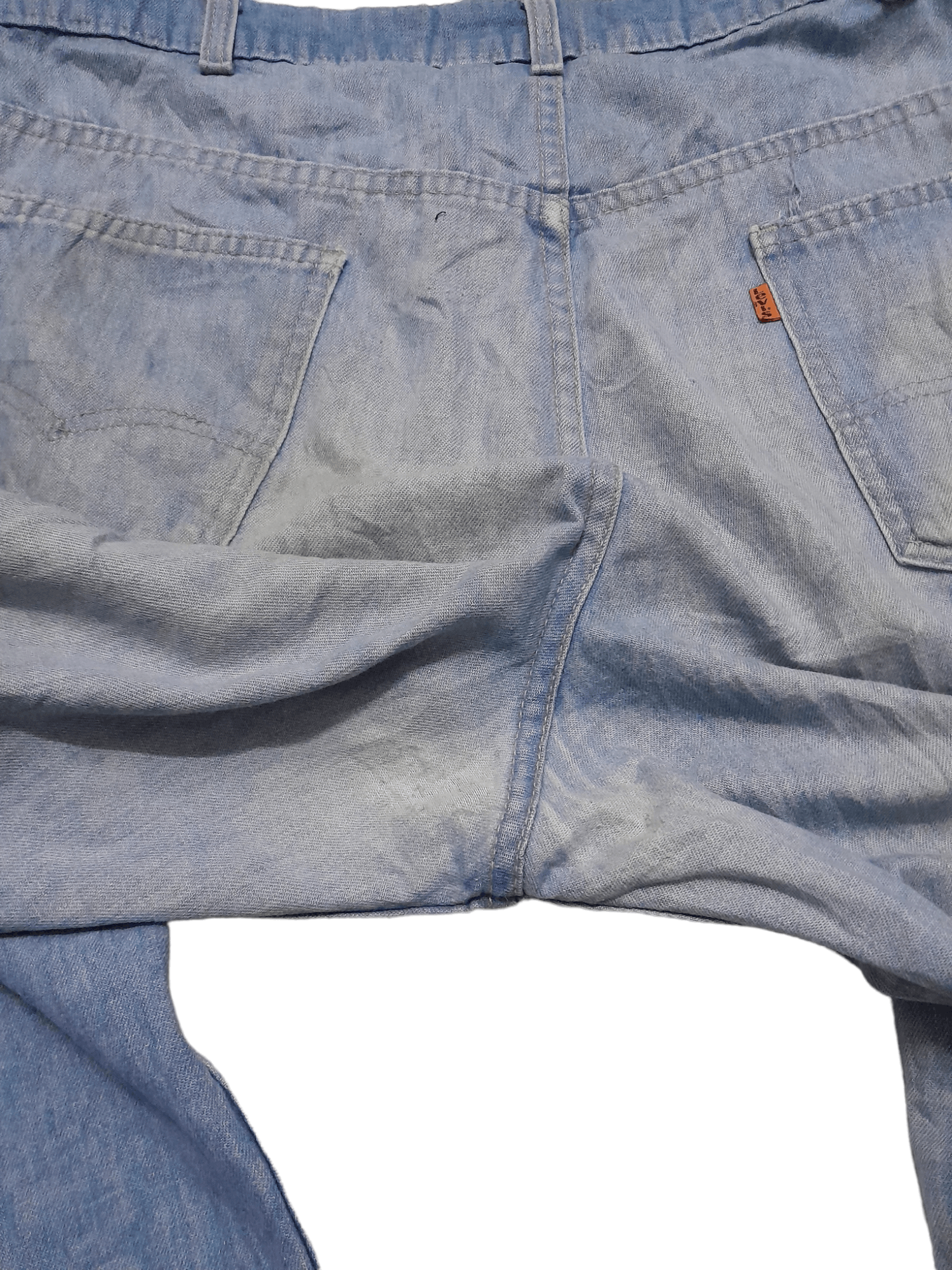 Levi's 1987 Levis Denim Button Stamped 549 Black Pole (S221) Size US 37 - 7 Thumbnail