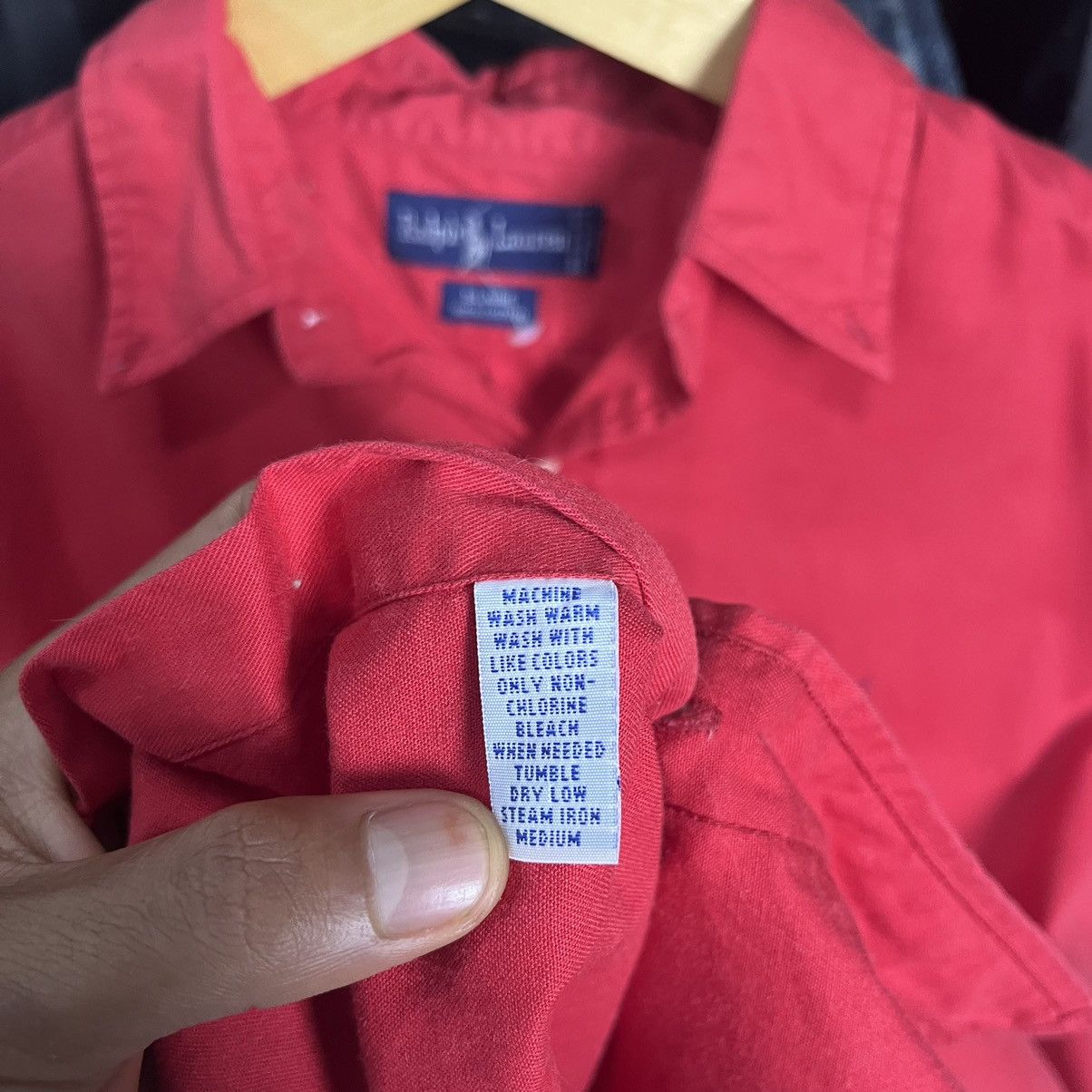 Ralph Lauren × Vintage Vintage Polo Ralph Lauren Long Shirt Size US M / EU 48-50 / 2 - 7 Thumbnail
