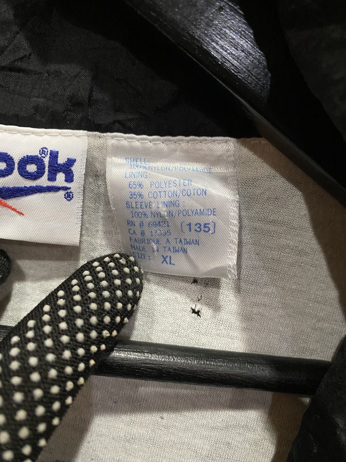 Reebok Vintage Reebok Windbreaker Banfi Vintners Collaboration Size US XL / EU 56 / 4 - 7 Thumbnail