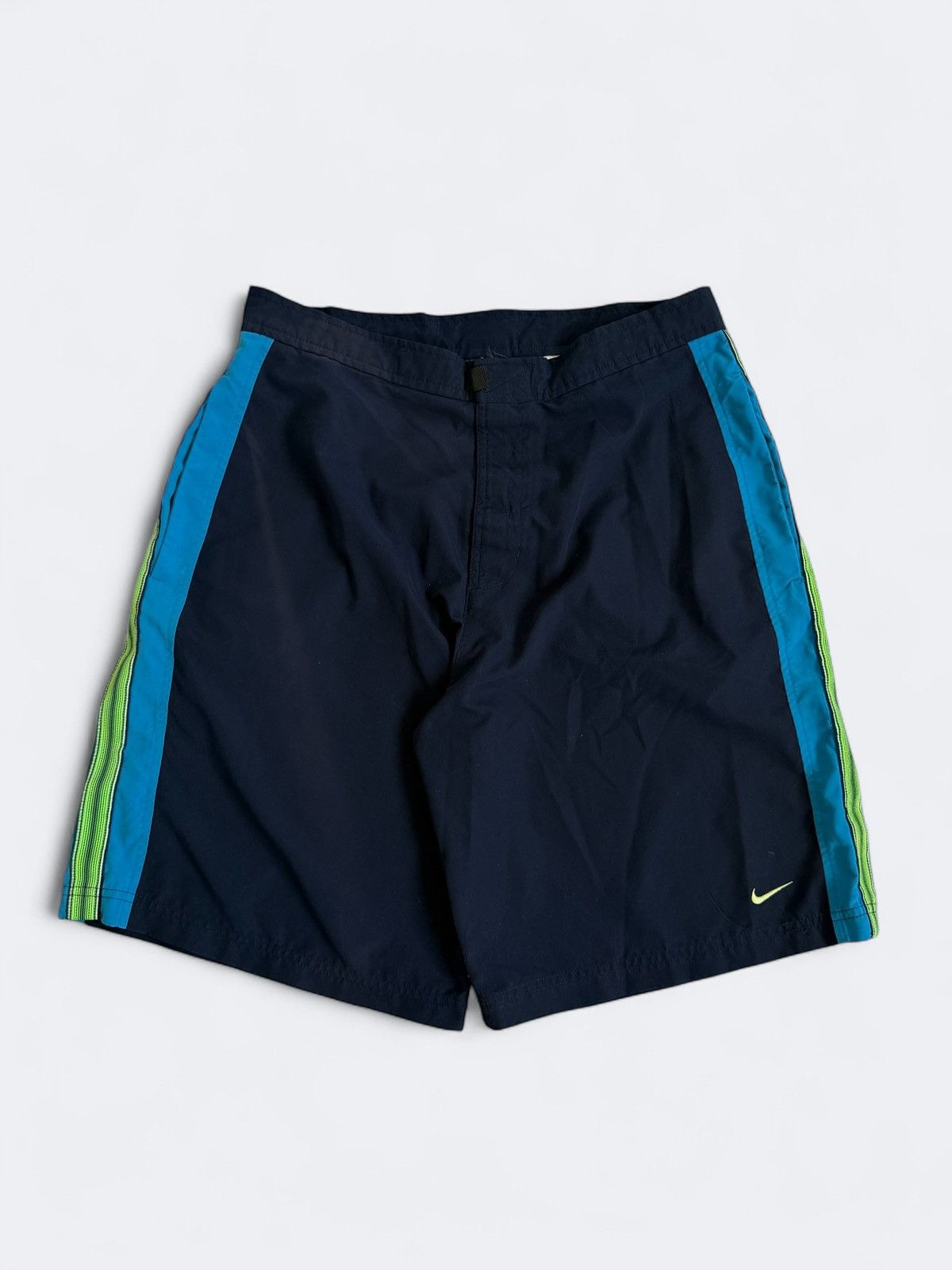 Nike × Vintage Vintage Y2K Nike Baggy Shorts 00s Size US 32 / EU 48 - 2 Thumbnail