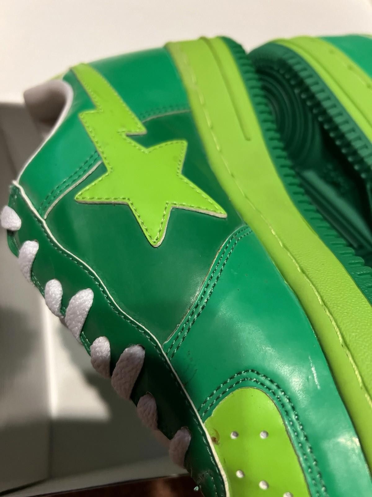 Bape A Bathing Ape Bapesta FS-001 Patent Leather #464 Size US 10 / EU 43 - 6 Thumbnail