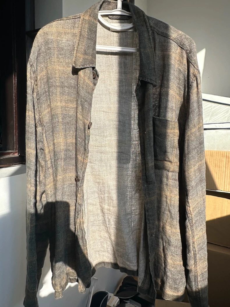 Our Legacy Our Legacy Linen Shirt Size US M / EU 48-50 / 2 - 1 Thumbnail