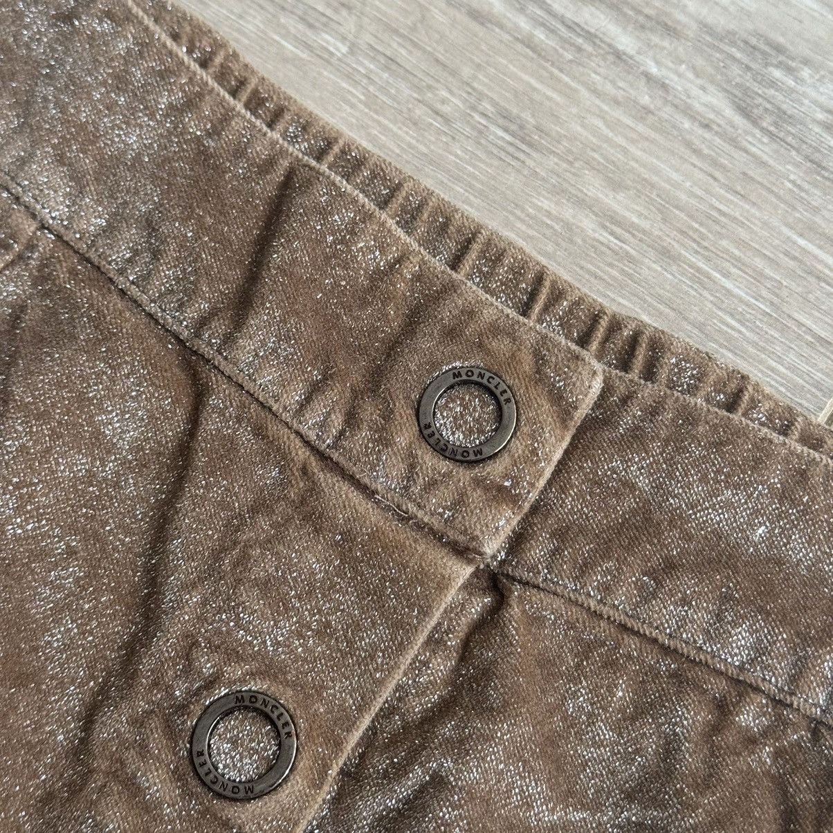 Moncler Moncler Glitter Tobaco Gonna Skirt Size 25" / US 0 / IT 36 - 10 Thumbnail