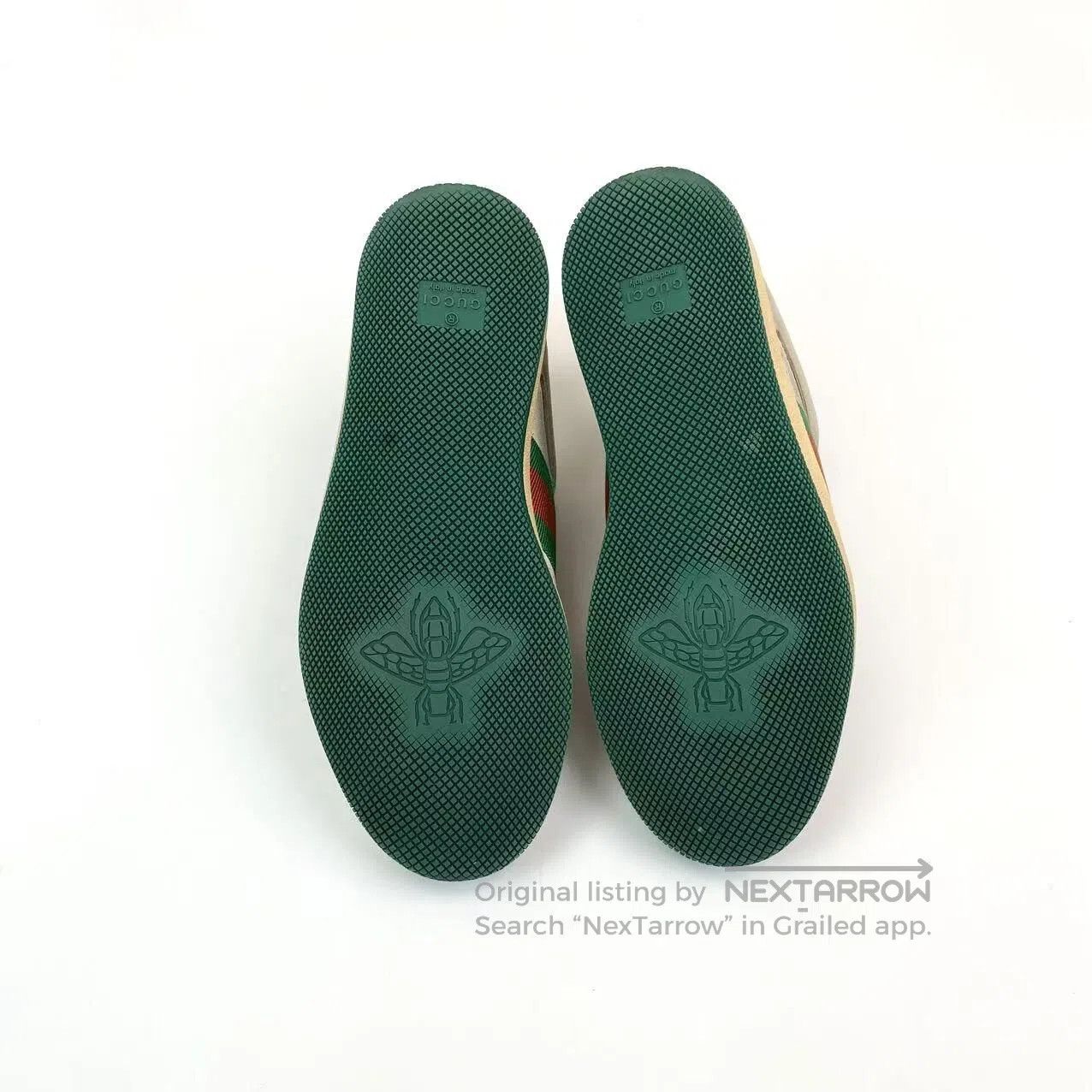 Gucci Guicci Rhinestone pendant classic dirty shoes| Size US 4.5 / IT 34.5 - 6 Thumbnail