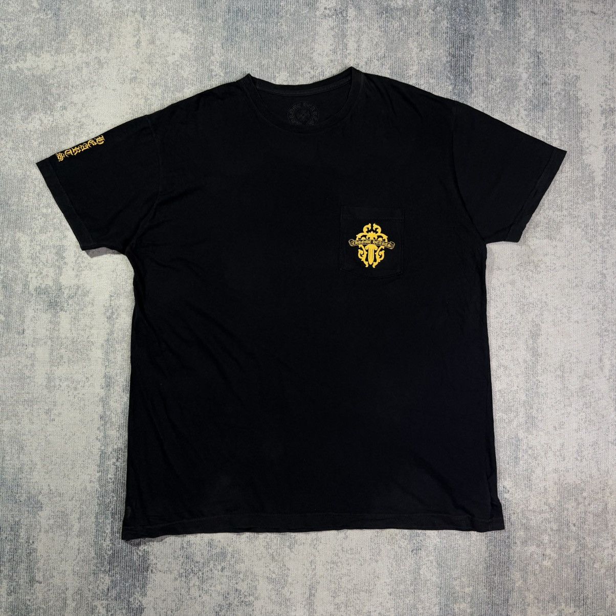 Chrome Hearts Minimalist Yellow Dagger Sleeve Script Size US XXL / EU 58 / 5 - 1 Thumbnail