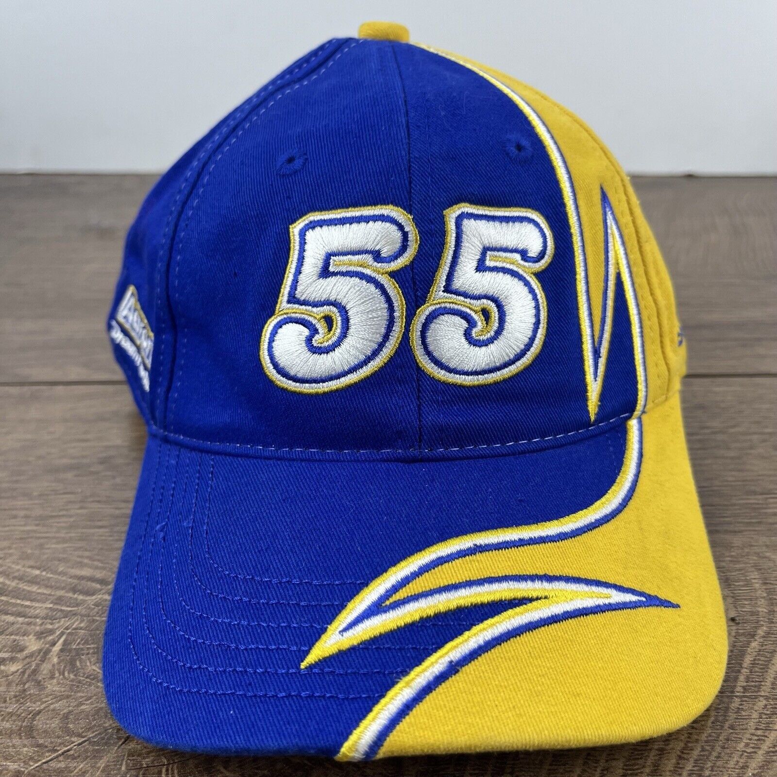 Other Michael Waltrip Racing Hat NAPA 55 Car Blue Adjustable Hat B Size ONE SIZE - 6 Thumbnail