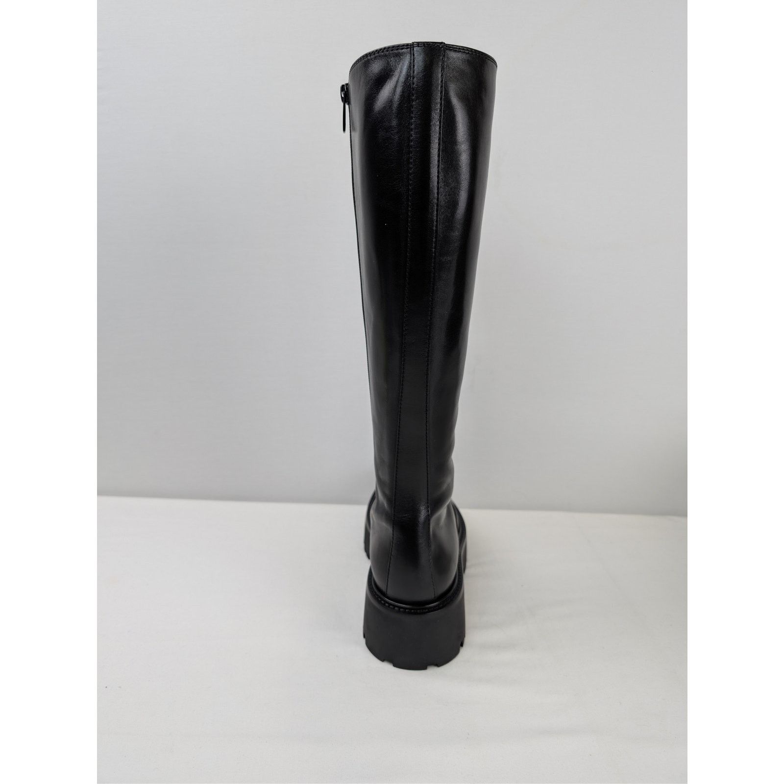 Celine o1rshd1 Bulky Zipped Boots leather with Triomphe signature Size US 9 / IT 39 - 16 Thumbnail