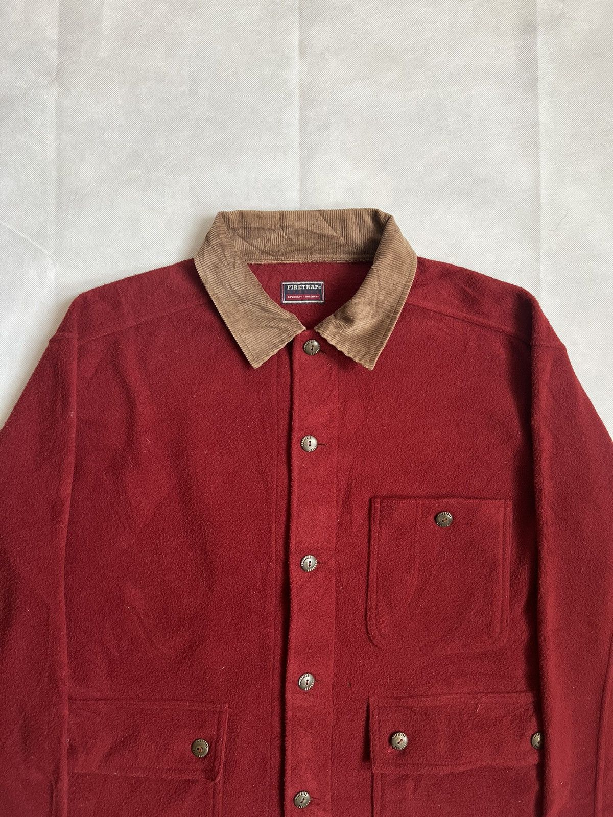 Japanese Brand Firetrap Wool Japanese Brand Chore Jacket Size US XL / EU 56 / 4 - 4 Thumbnail
