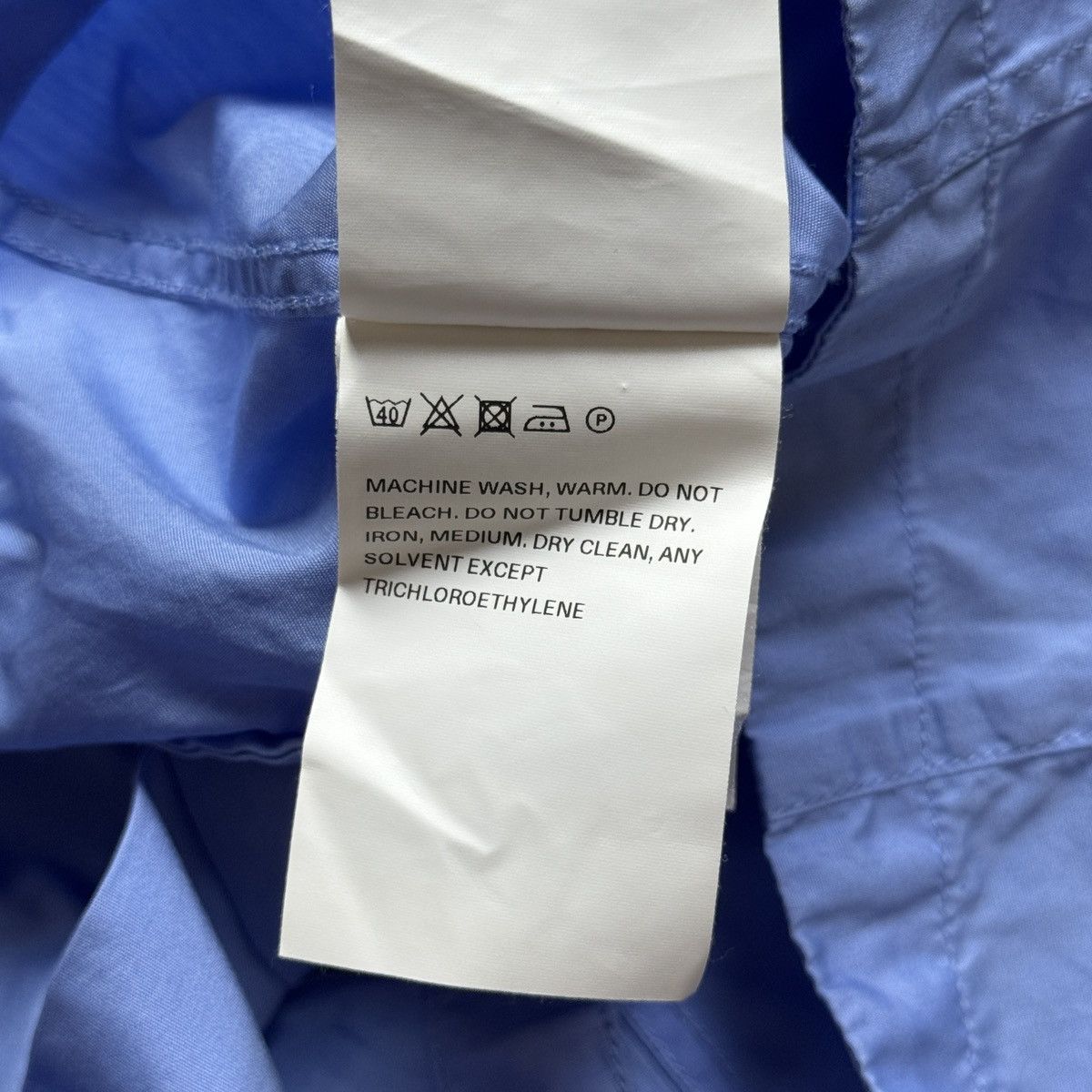 Our Legacy Our Legacy - Blue Union Blouse Longsleeve Size XXS / US 00 / IT 34 - 11 Thumbnail