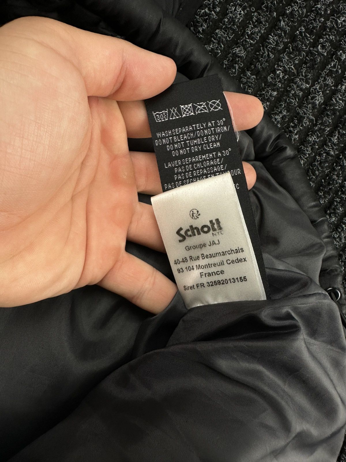 Schott Vintage 90s Schott N.Y.C. PUFFER NYLON BLACK VEST Size US M / EU 48-50 / 2 - 6 Thumbnail