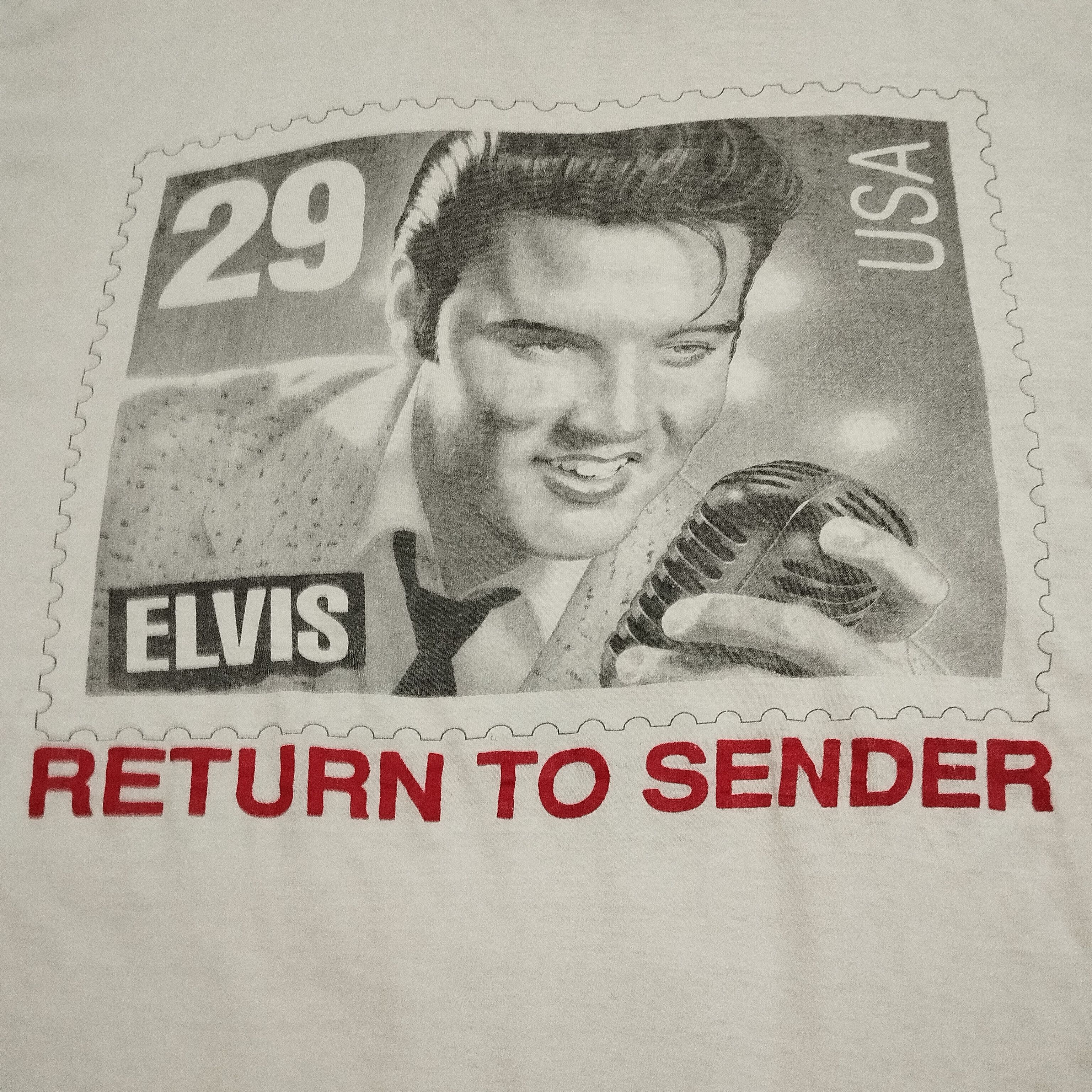 Band Tees Vtg postmark x Elvis Presley return to sender Size US XXL / EU 58 / 5 - 1 Thumbnail