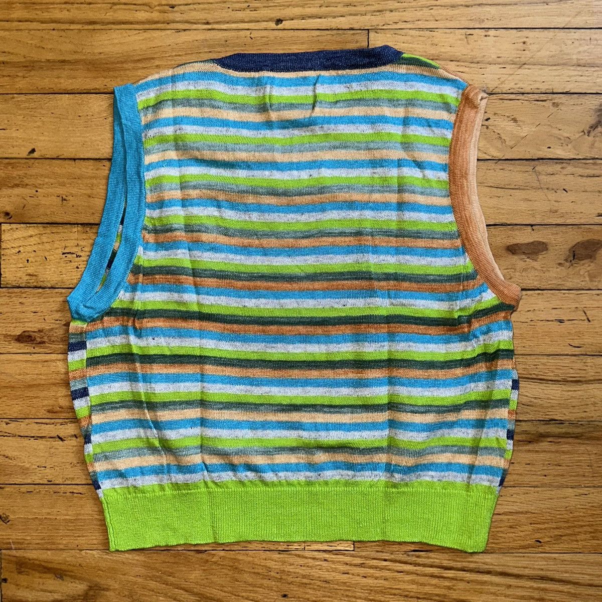 Yan Yan Knits One of a kind striped vest Size S / US 4 / IT 40 - 2 Thumbnail