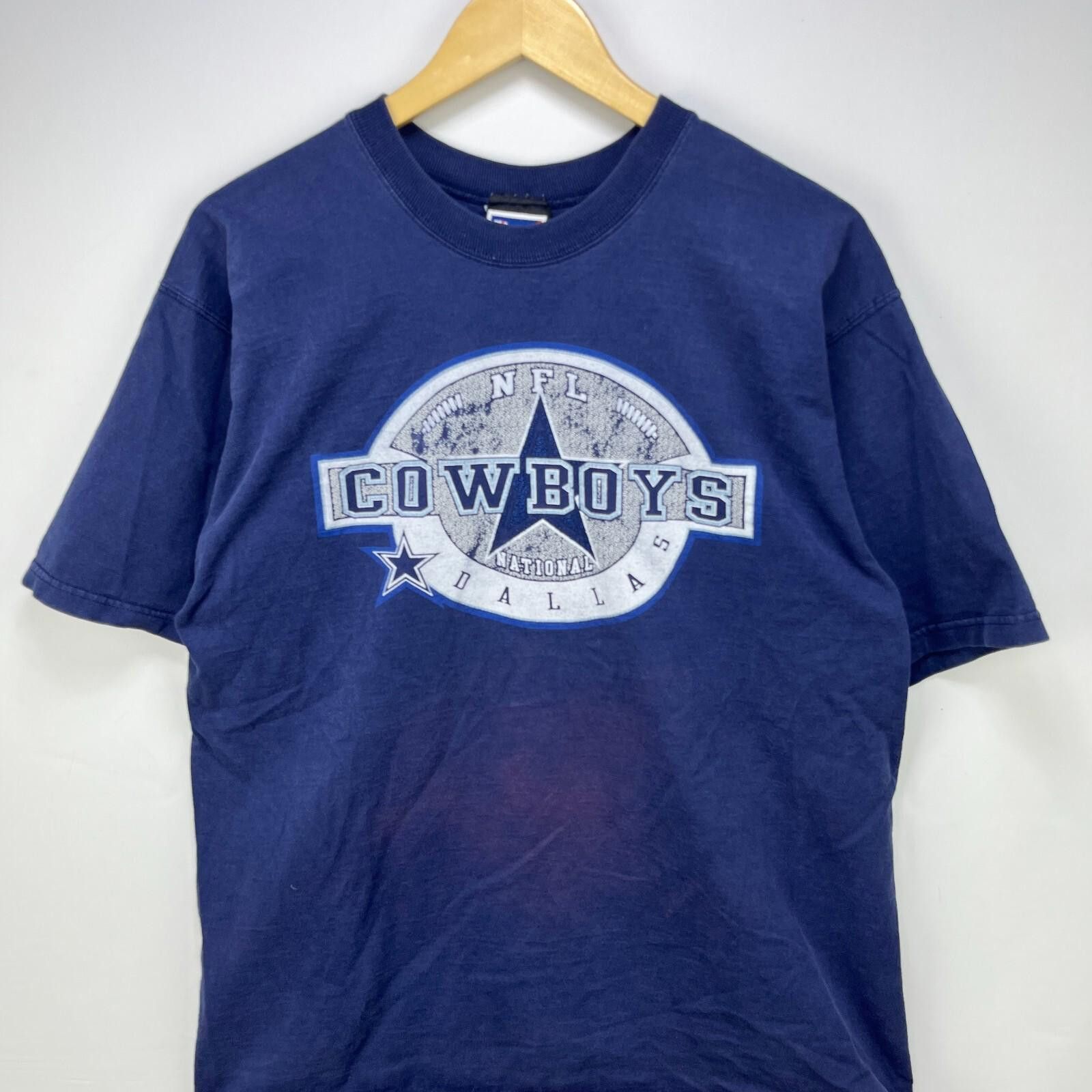Pro Player Vintage 90s Dallas Cowboys NFL T-Shirt Large Sun Faded Size ONE SIZE - 2 Thumbnail