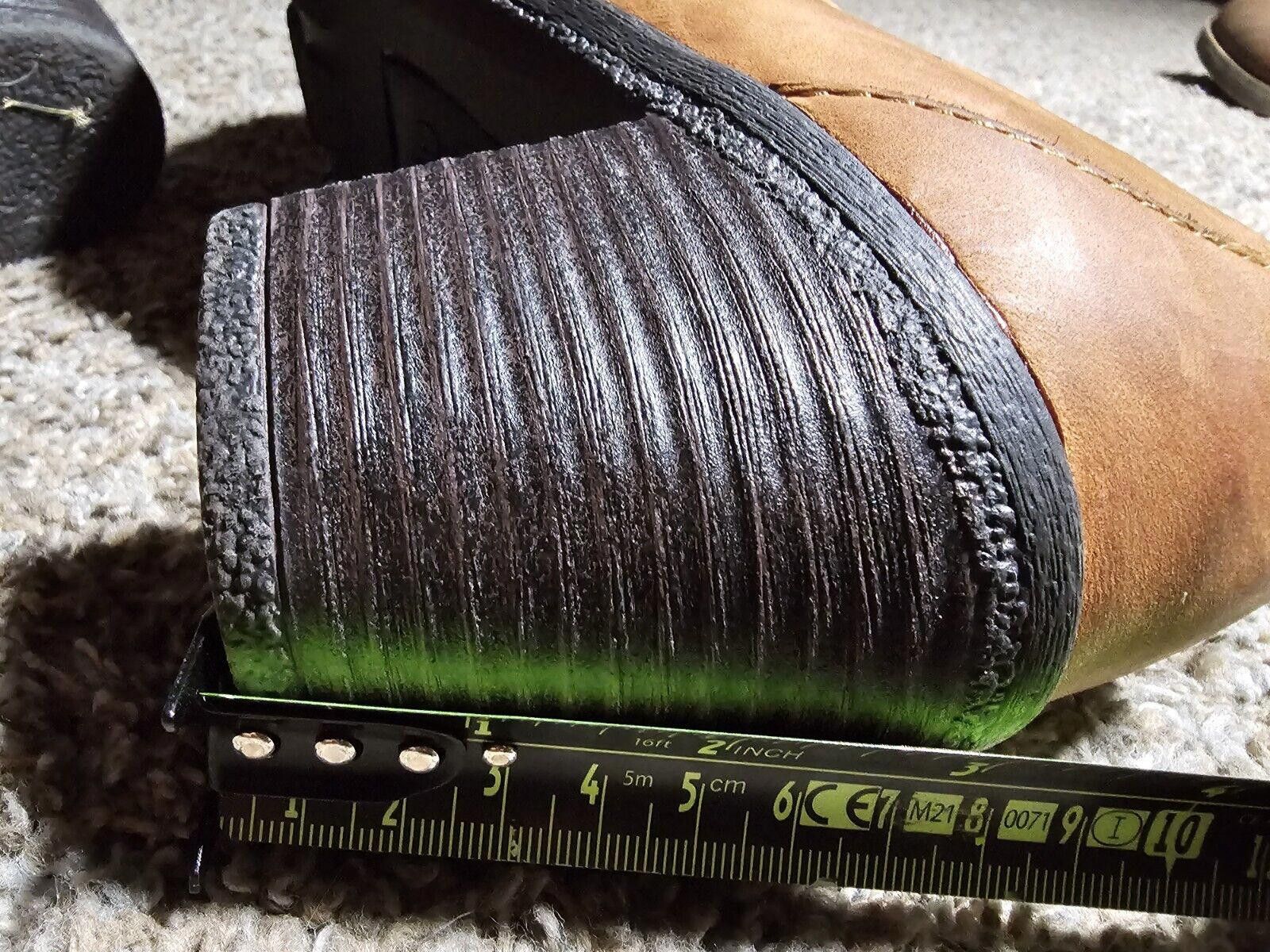 Designer B.O.C. Born Concept Clog Brown Mules Shoes Heel US9.5/EUR41 Size US 9.5 / IT 39.5 - 8 Thumbnail