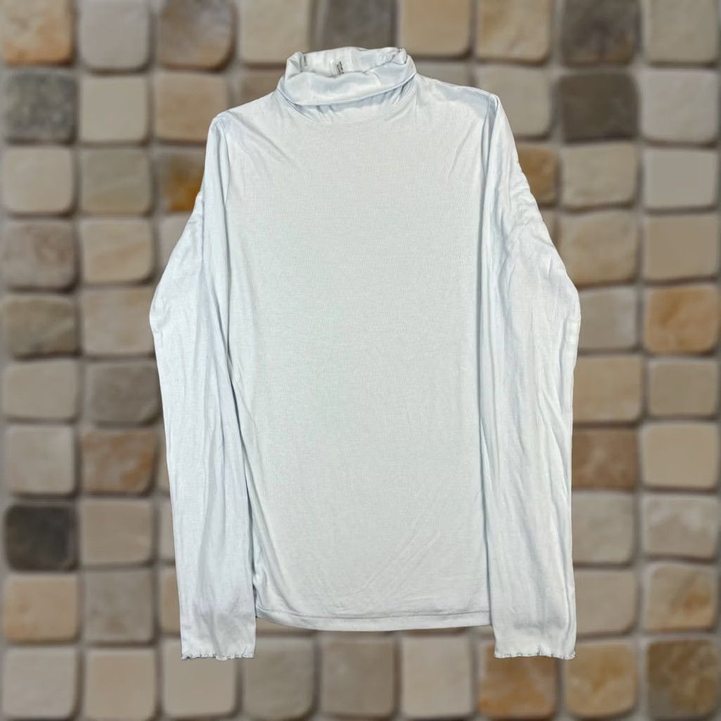 Outdoor Voices Outdoor Voices Women Medium Blue Knit Turtleneck Size M / US 6-8 / IT 42-44 - 1 Thumbnail