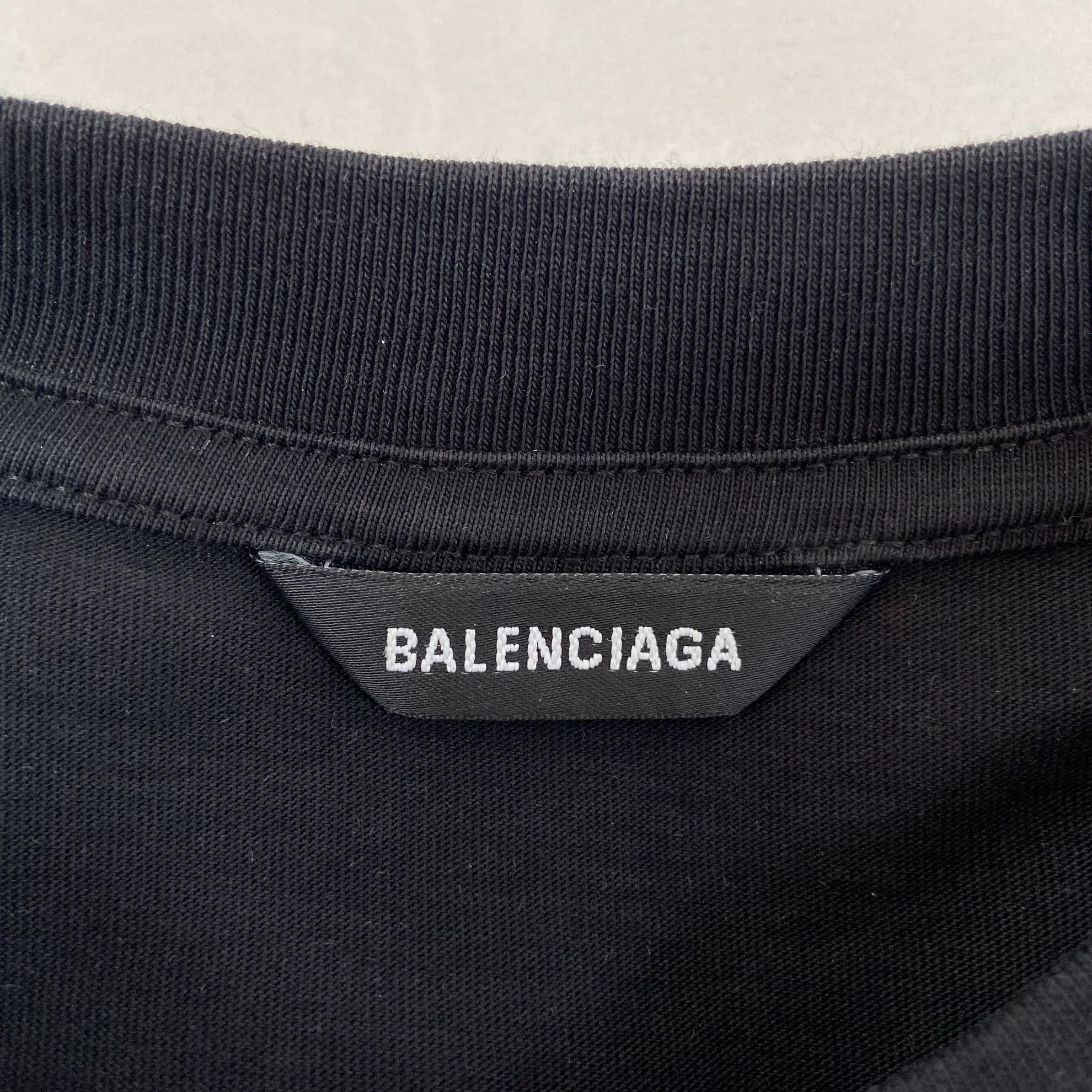 Balenciaga Balenciaga x The Simpsons Black Printed T-Shirt 10Y Size XXS / US 00 / IT 34 - 7 Thumbnail