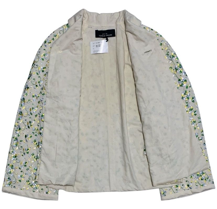 Comme des Garcons × Tricot Comme des Garcons Comme des Garcons tricot floral embroidered jacket Size M / US 6-8 / IT 42-44 - 2 Thumbnail