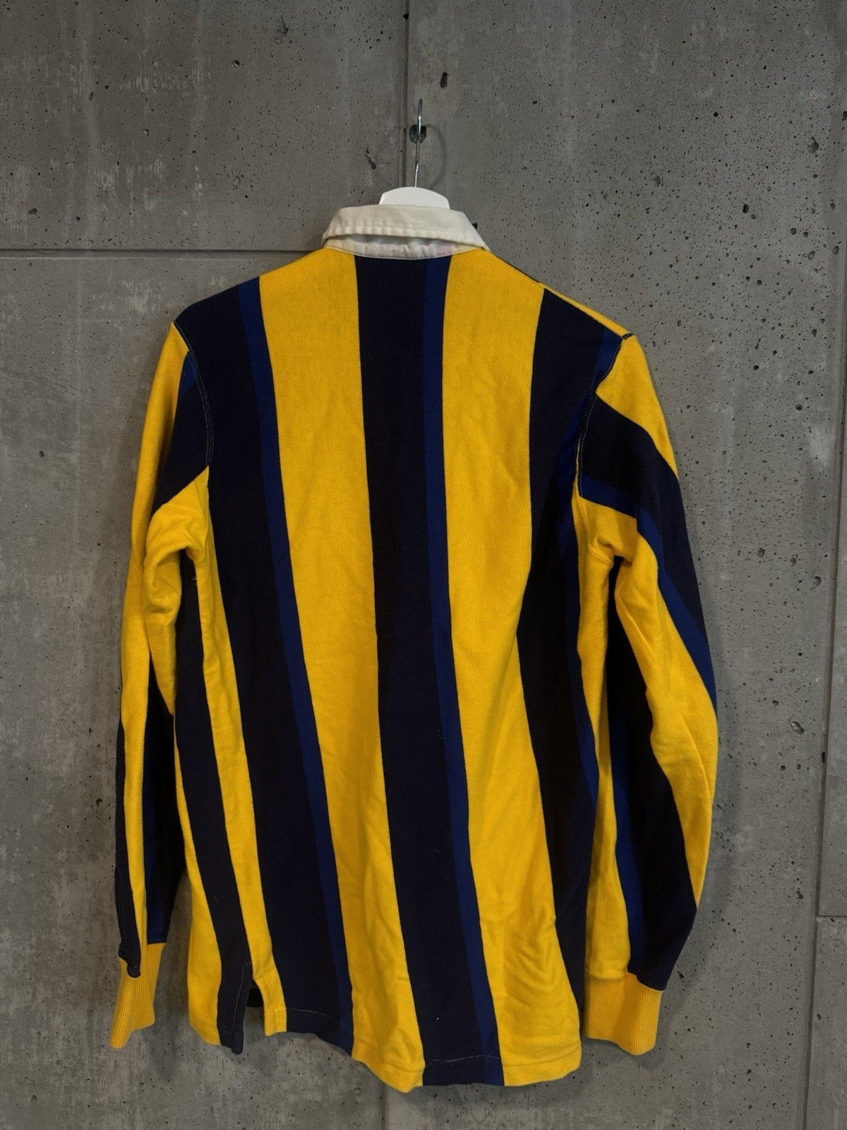 Polo Ralph Lauren Vintage Polo Ralph Lauren Rugby Shirt Yellow / Blue Striped Size US M / EU 48-50 / 2 - 8 Thumbnail