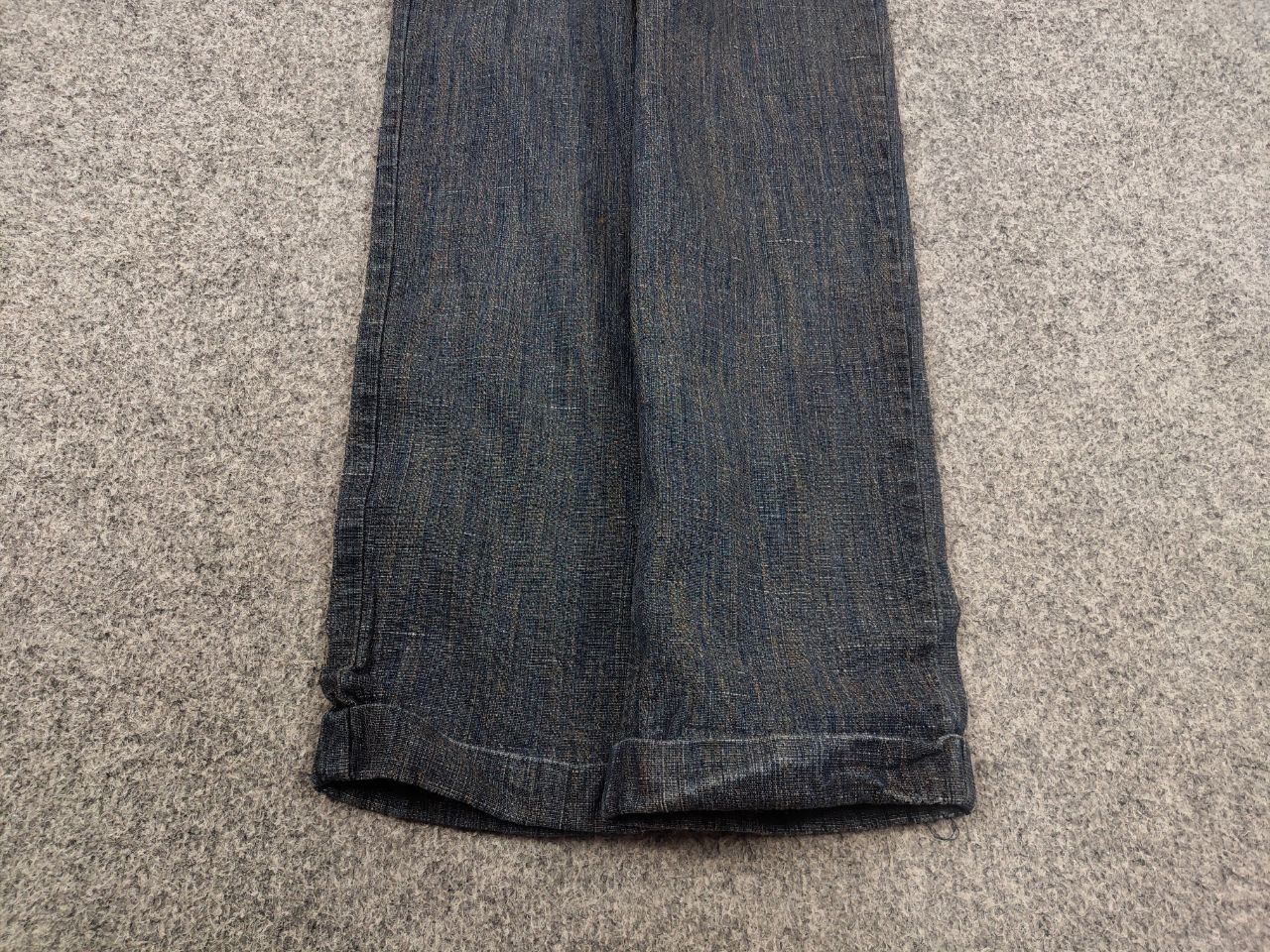 HANSEN Garments Hansen Garments Linen Blend Casual Navy Trouser Pants Size US 30 / EU 46 - 5 Thumbnail