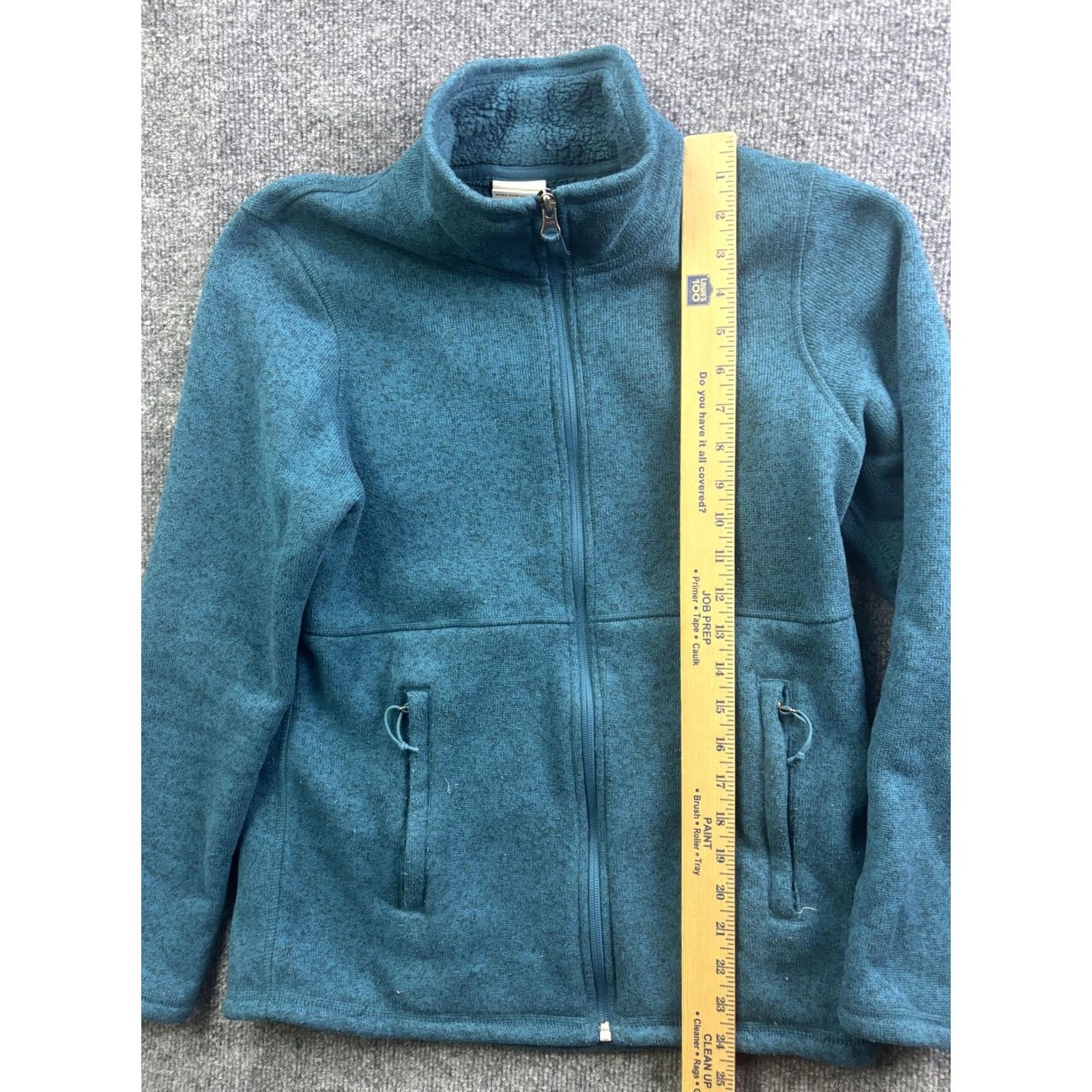 The North Face VINTAGE? The North Face Crescent Jacket Womens M Blue Fleece Full Zip Pockets Size M / US 6-8 / IT 42-44 - 3 Thumbnail