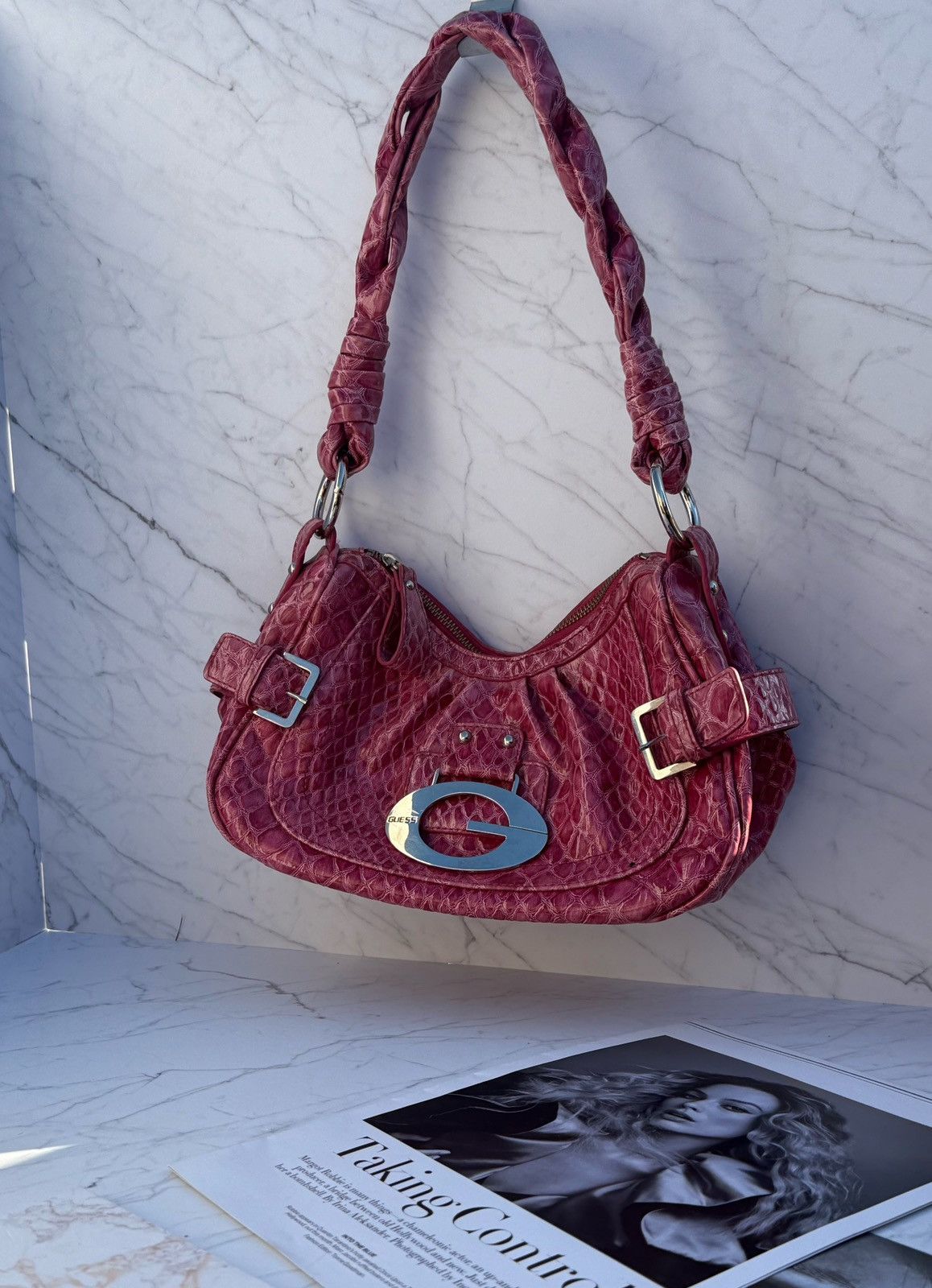 Guess Pink vintage Guess bag Size ONE SIZE - 25 Thumbnail