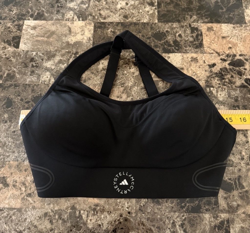 Adidas ADIDAS BY STELLA McCartney TRUE PURPOSE BRA BLACK SZ MEDIUM Size M / US 6-8 / IT 42-44 - 4 Thumbnail