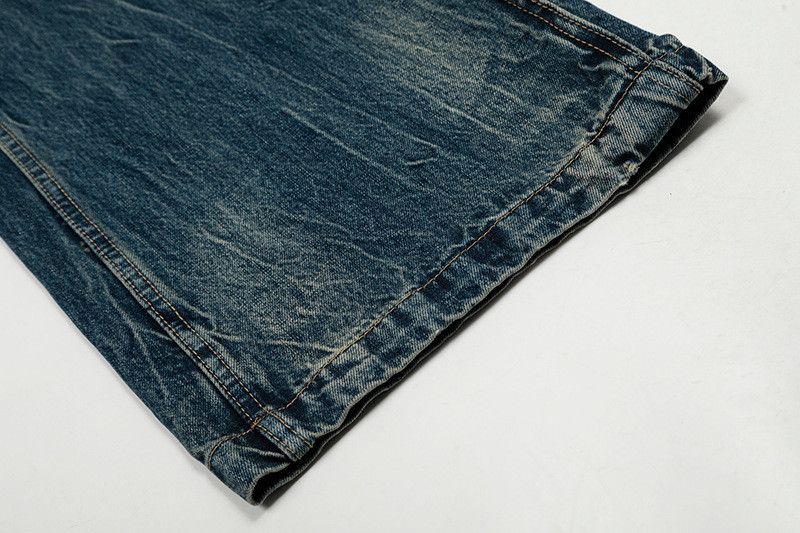 Vintage Men's Vibe American High Street Lightning Wash Jeans Size US 32 / EU 48 - 6 Thumbnail