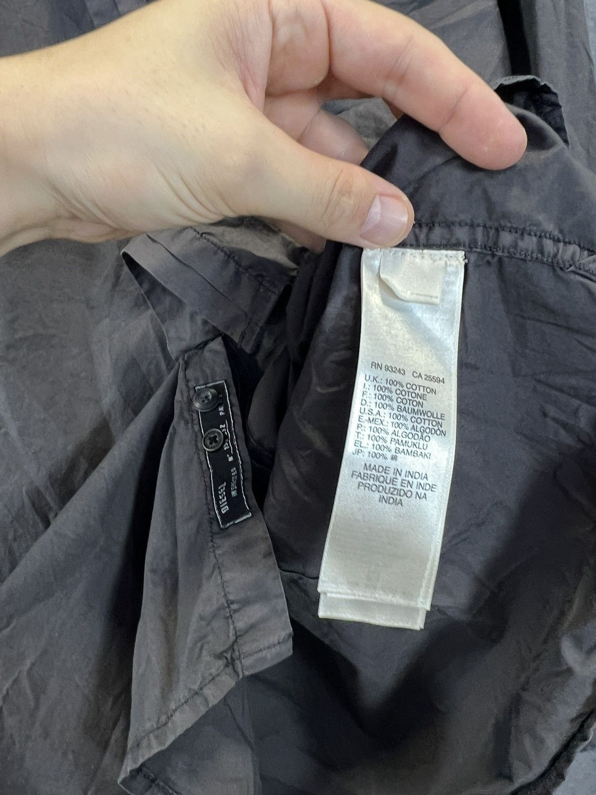 Diesel Diesel Industry designer shirt Size US L / EU 52-54 / 3 - 5 Thumbnail