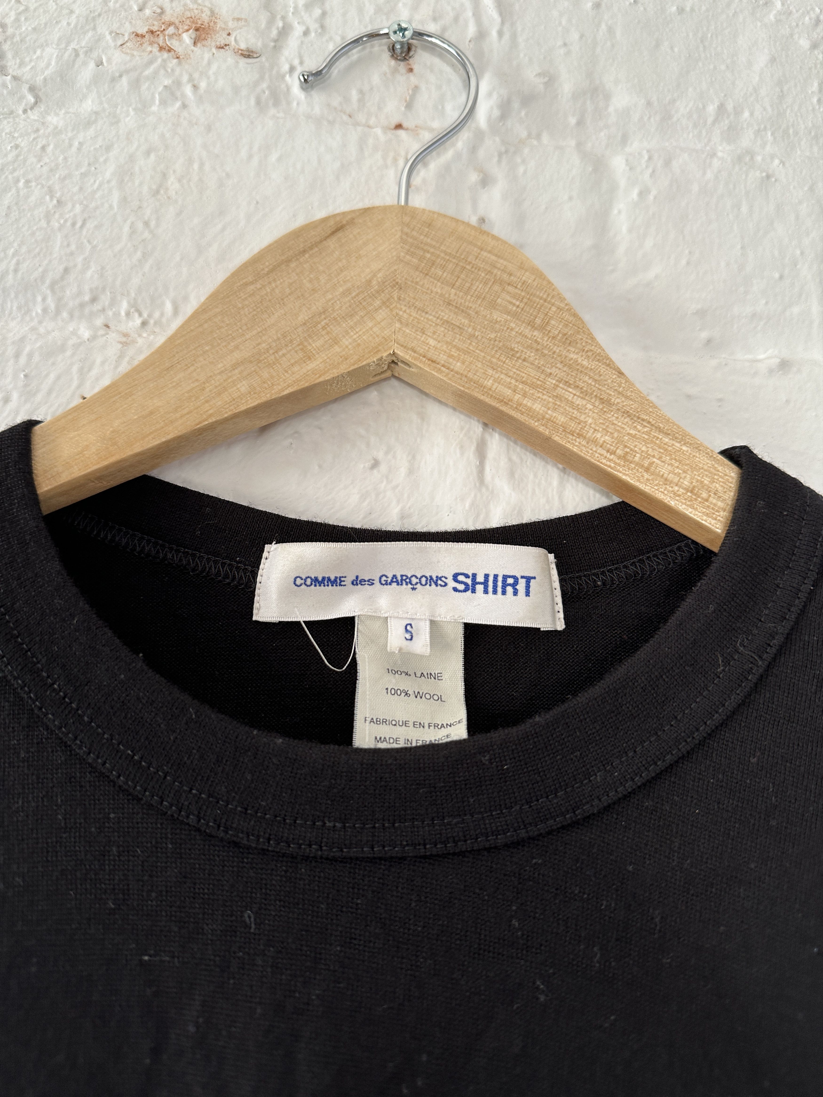 Comme des Garcons Comme des Garcons SHIRT Wool Zipper Sweater Size US S / EU 44-46 / 1 - 2 Thumbnail