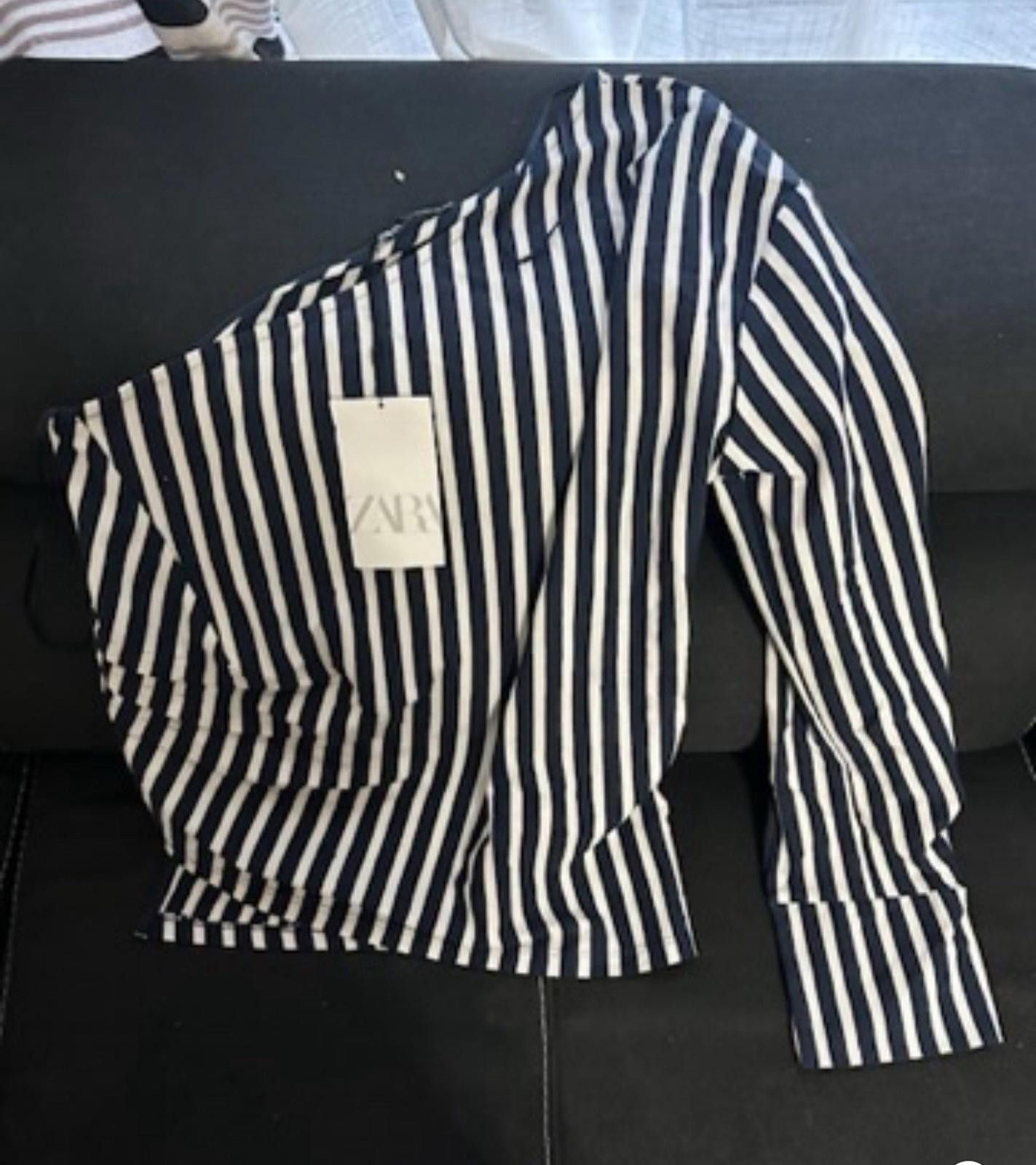 Zara ZARA One Sleeve Top Size s Size S / US 4 / IT 40 - 2 Thumbnail