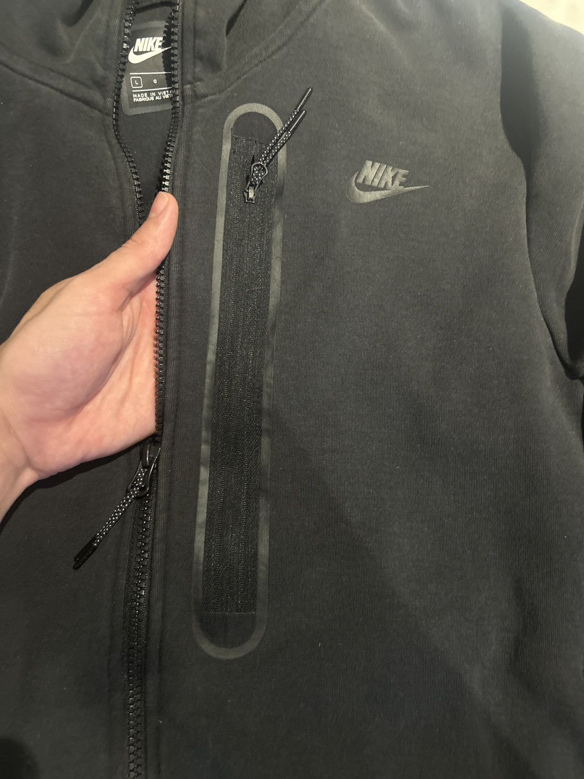 Nike Nike Tech Fleece Full Set Washed Black Hoodie&pants Size L/M Size US M / EU 48-50 / 2 - 9 Thumbnail