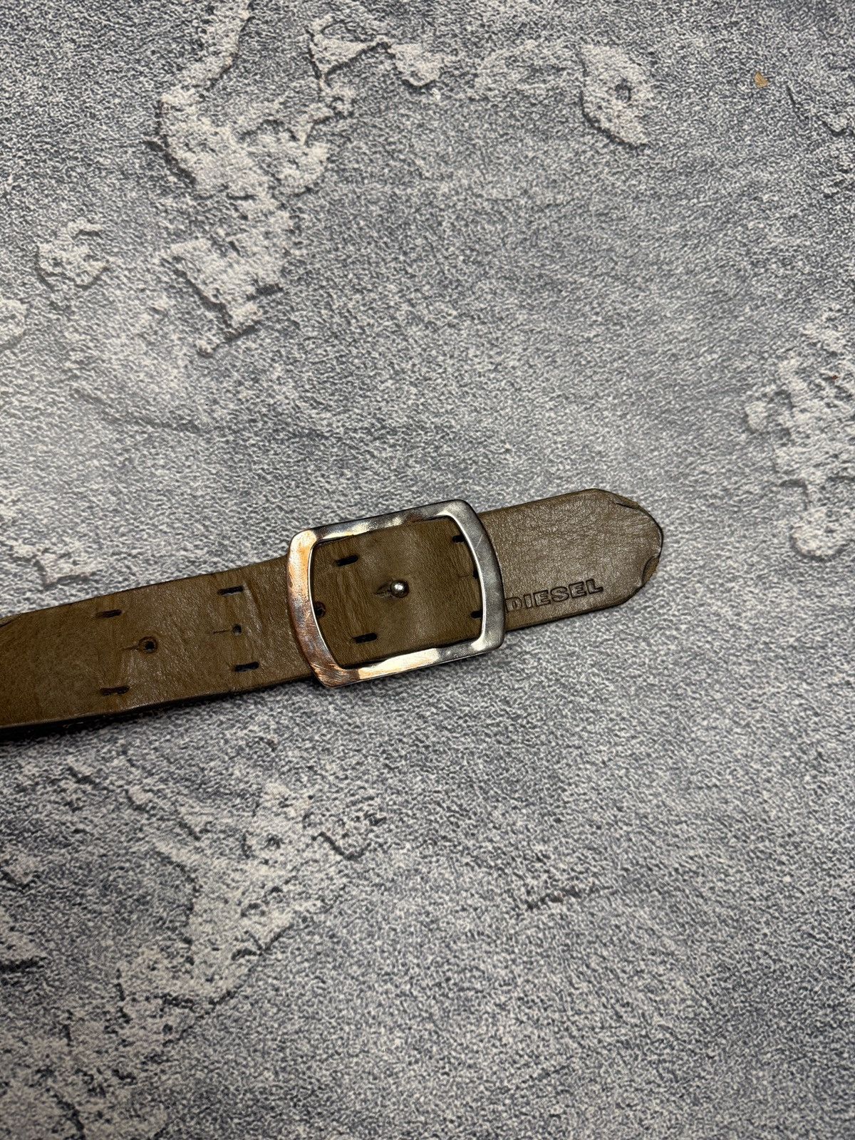 Diesel Y2K Diesel Belt Metal Logo Japanese Size ONE SIZE - 8 Thumbnail
