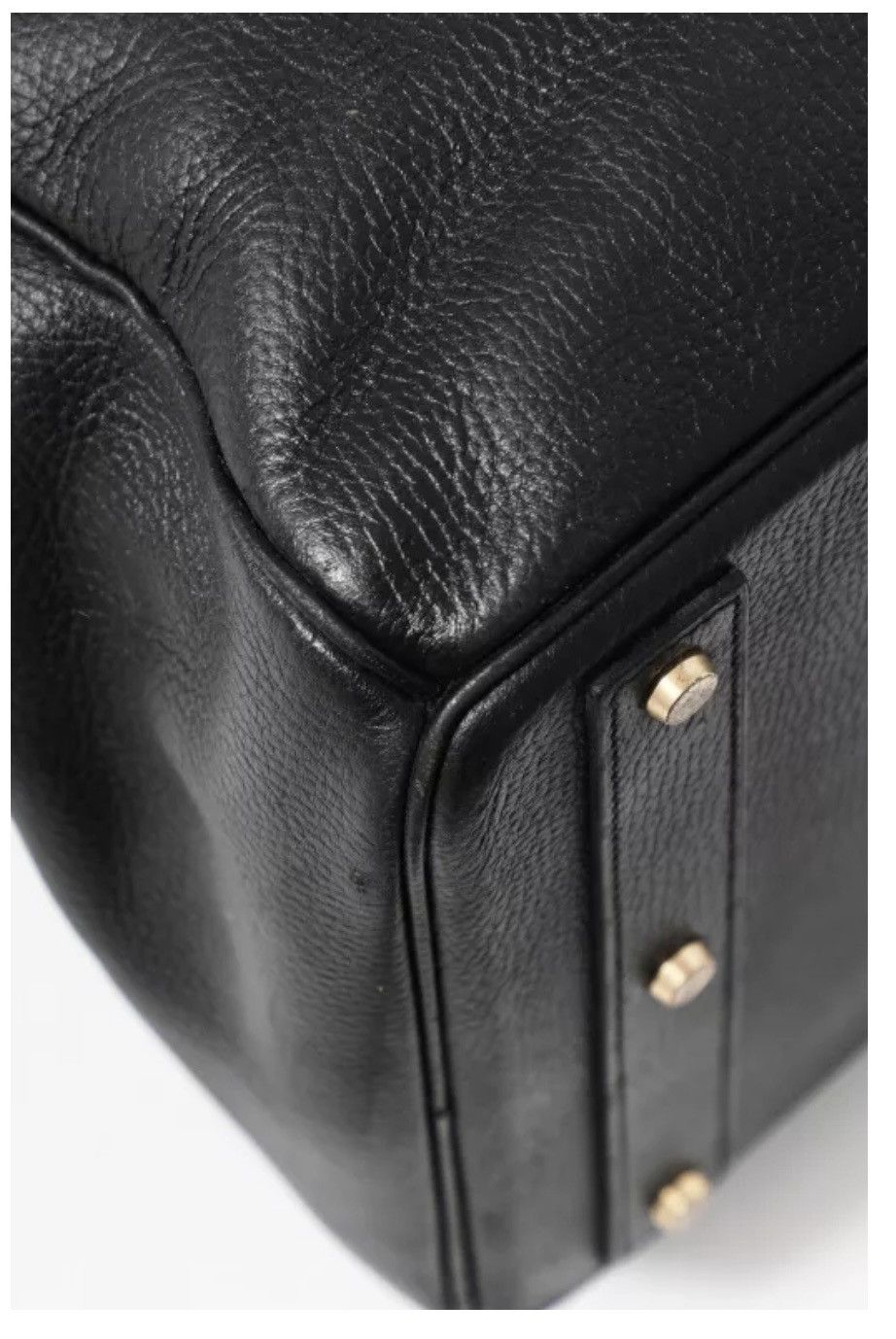 Hermes Black Togo Hermès Birkin Haut à Courroies 55 Size ONE SIZE - 7 Thumbnail