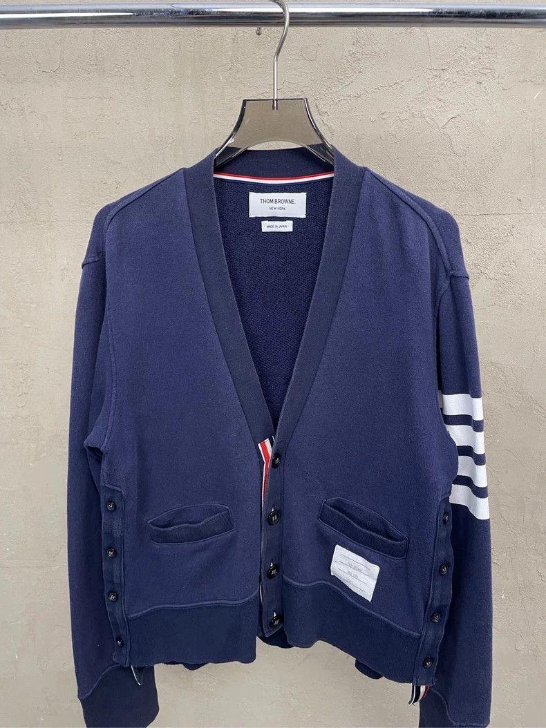 Thom Browne Thom Browne A Tibetan blue cardigan Size US S / EU 44-46 / 1 - 1 Thumbnail