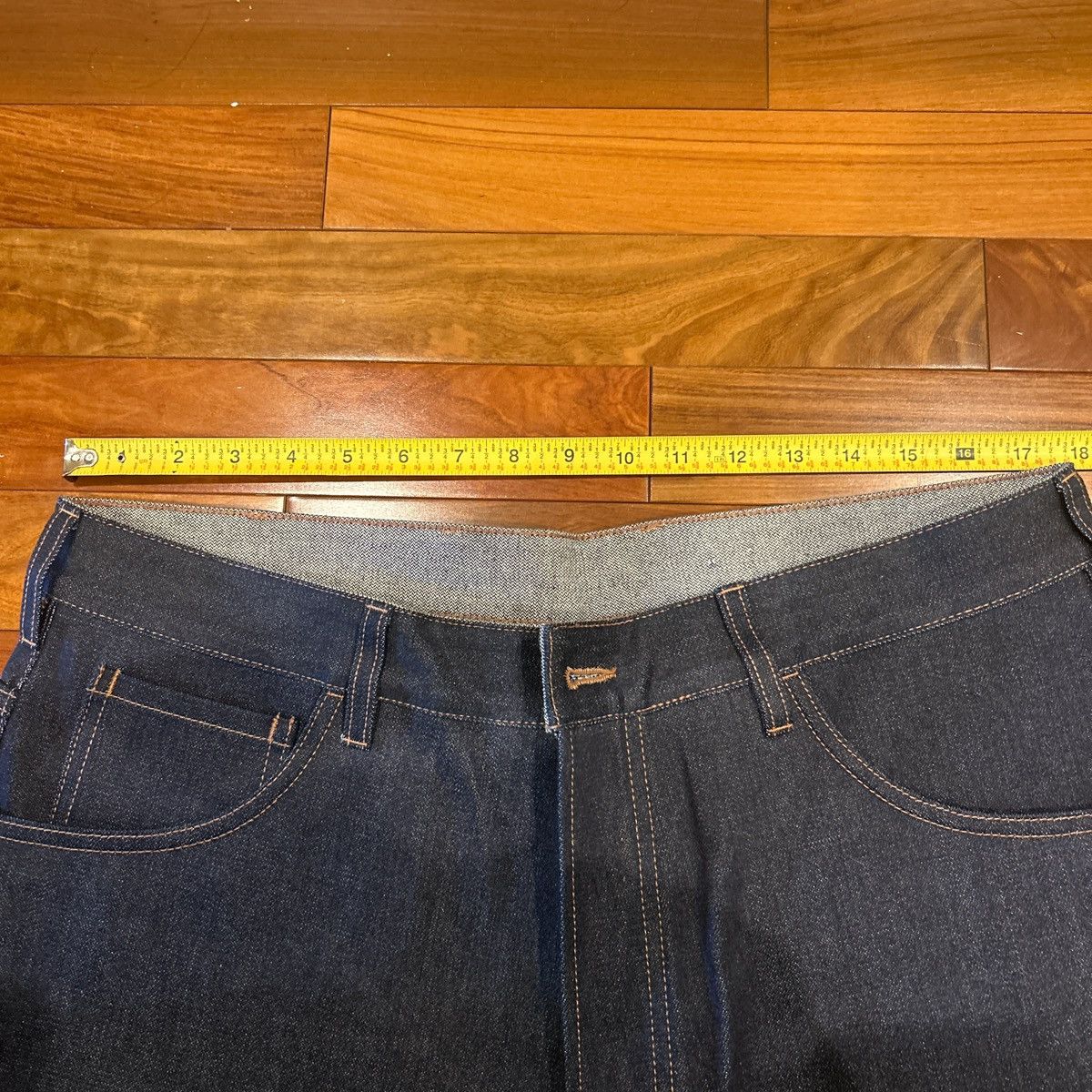 Other Selvedge Raw Denim 34x34 Baggy Size US 34 / EU 50 - 6 Thumbnail