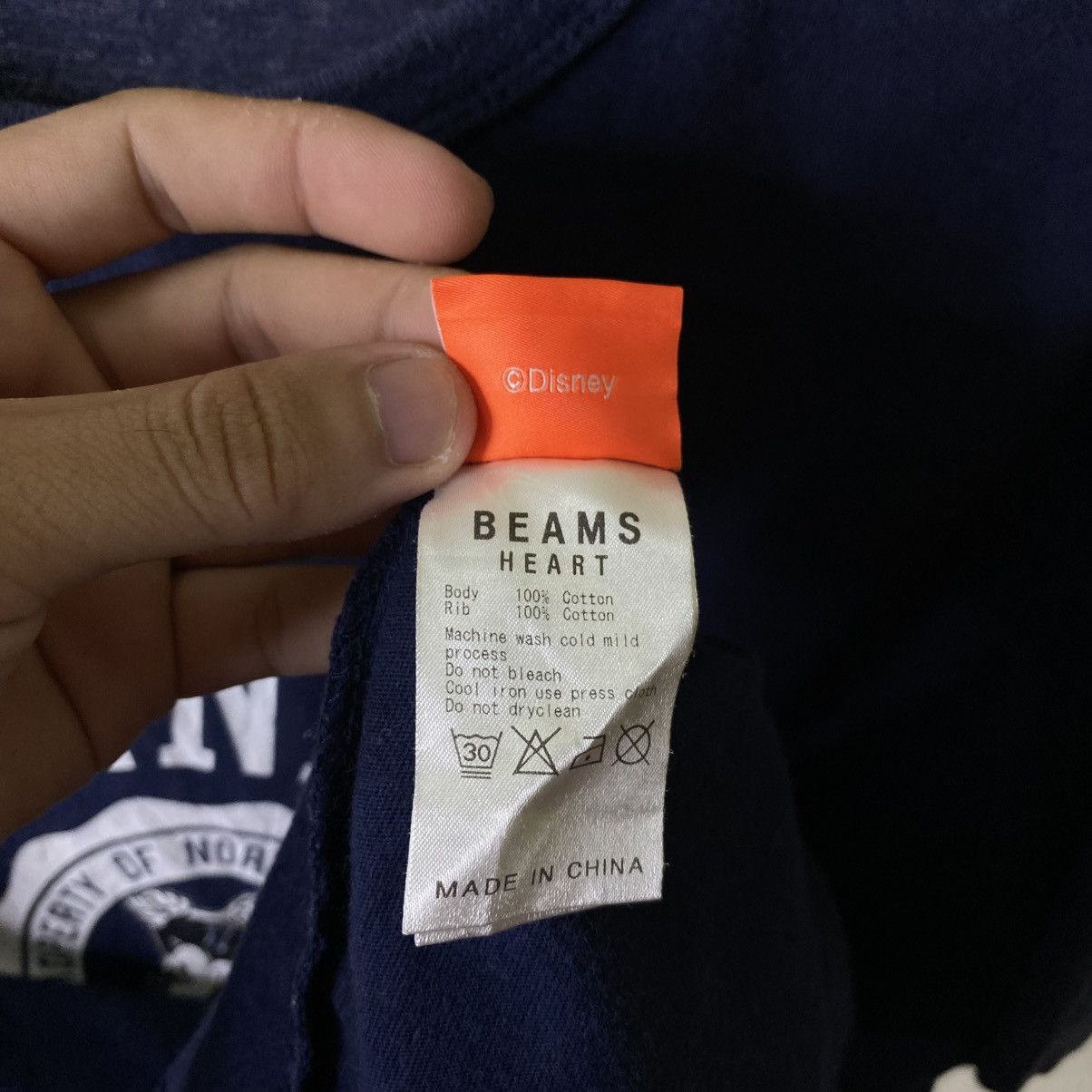 Beams Japan Beams x Disney Mickey Mouse Collaboration T Shirt Size US M / EU 48-50 / 2 - 6 Thumbnail