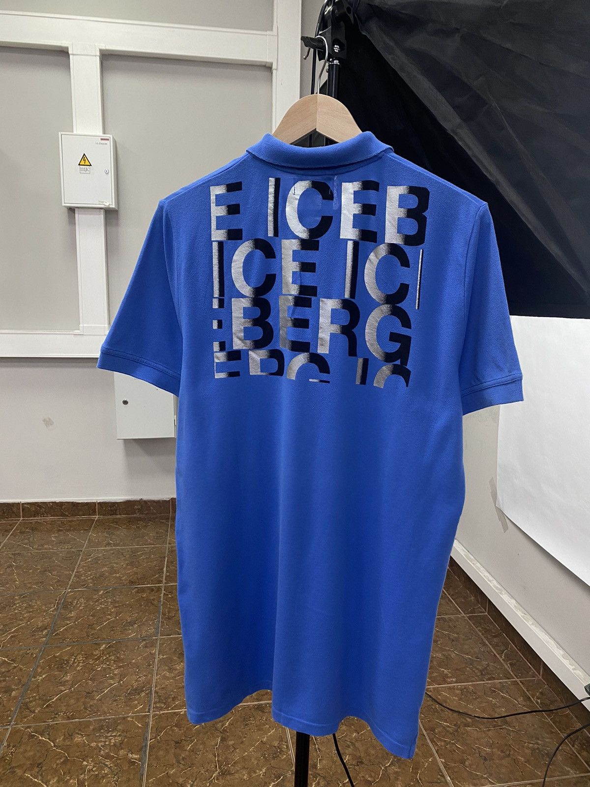 Iceberg 🇺🇸 Vintage 90s Iceberg Polo T-Shirt Rare Retro Hype Y2K Size US M / EU 48-50 / 2 - 1 Thumbnail