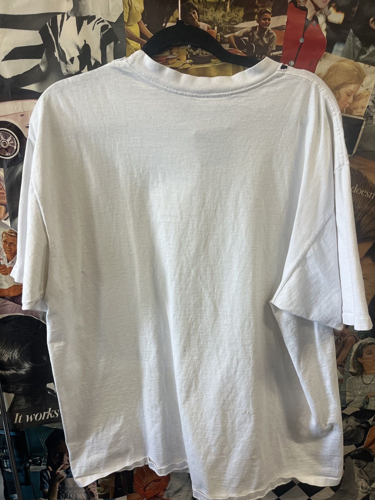 Delta × Vintage Vintage Drag Racing T shirt Size US XXL / EU 58 / 5 - 4 Thumbnail