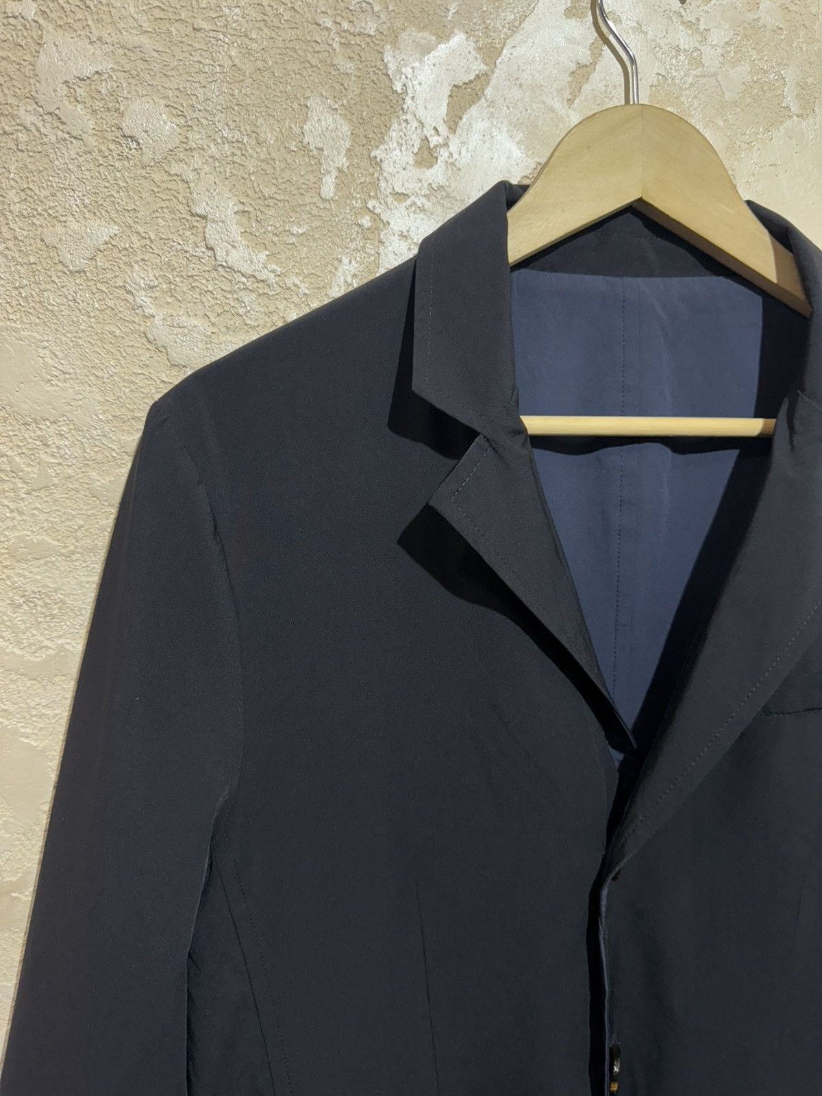 MooRER MooRER Lightweight Reversible jacket Black Navy Blue Size M Size US M / EU 48-50 / 2 - 17 Thumbnail
