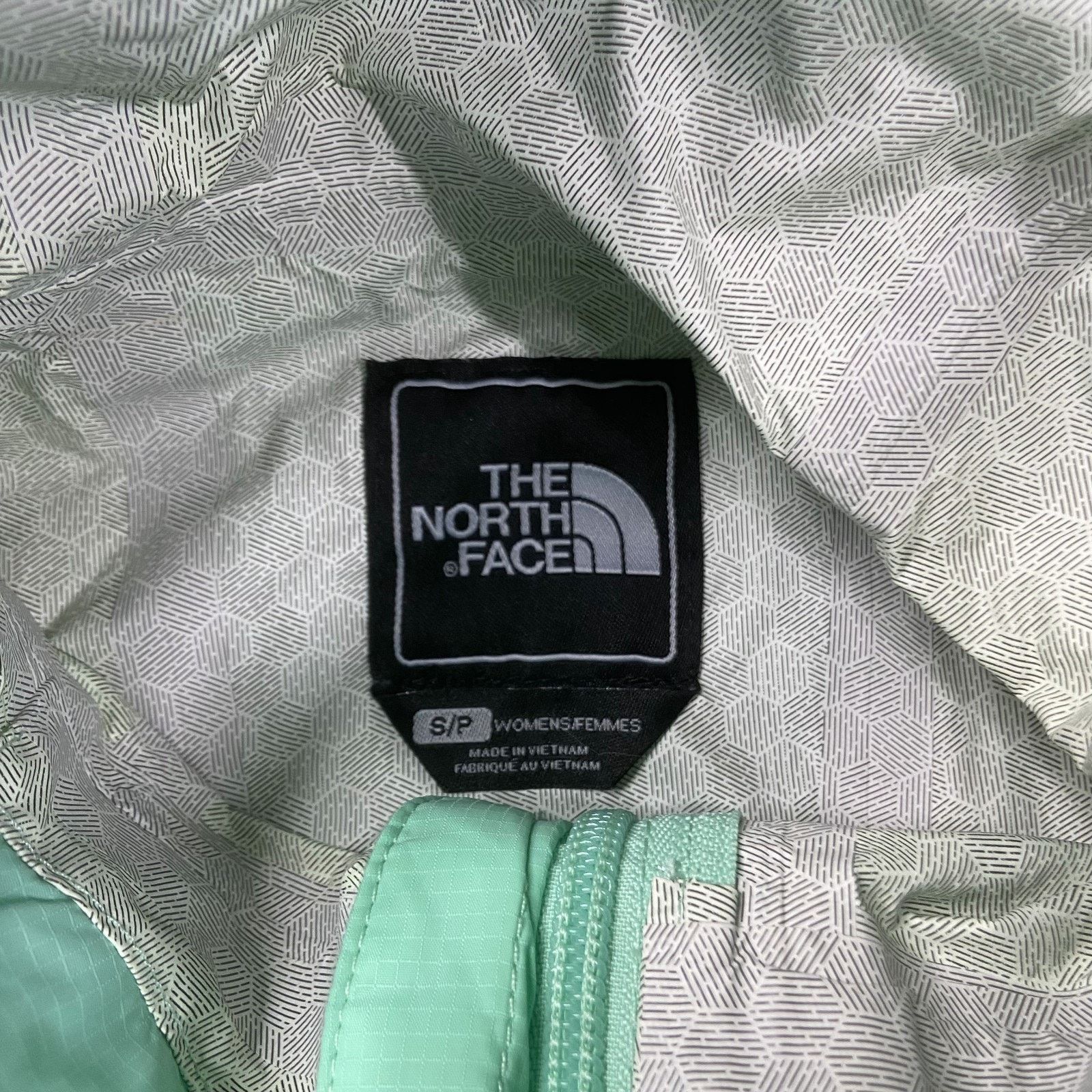 The North Face The North Face HyVent Rain Jacket Womens Small Mint Green Size S / US 4 / IT 40 - 6 Thumbnail