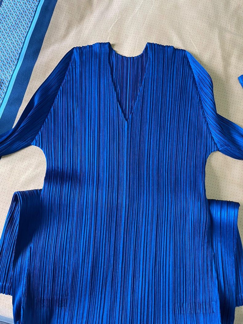 Issey Miyake Issey Miyake Blue dress Size M / US 6-8 / IT 42-44 - 3 Thumbnail